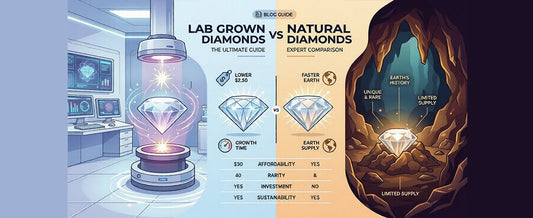The Ultimate Guide to Lab Grown vs Natural Diamonds