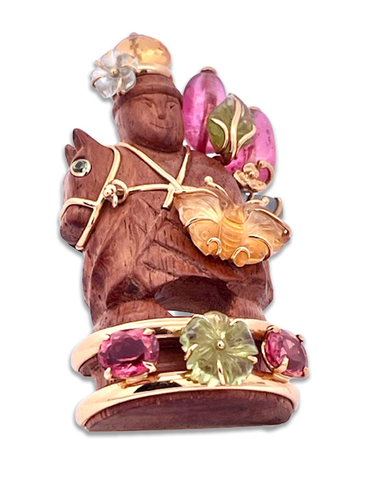 Gold brooch, Seaman Schepps