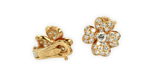 Van Cleef Cosmos Diamond Earrings