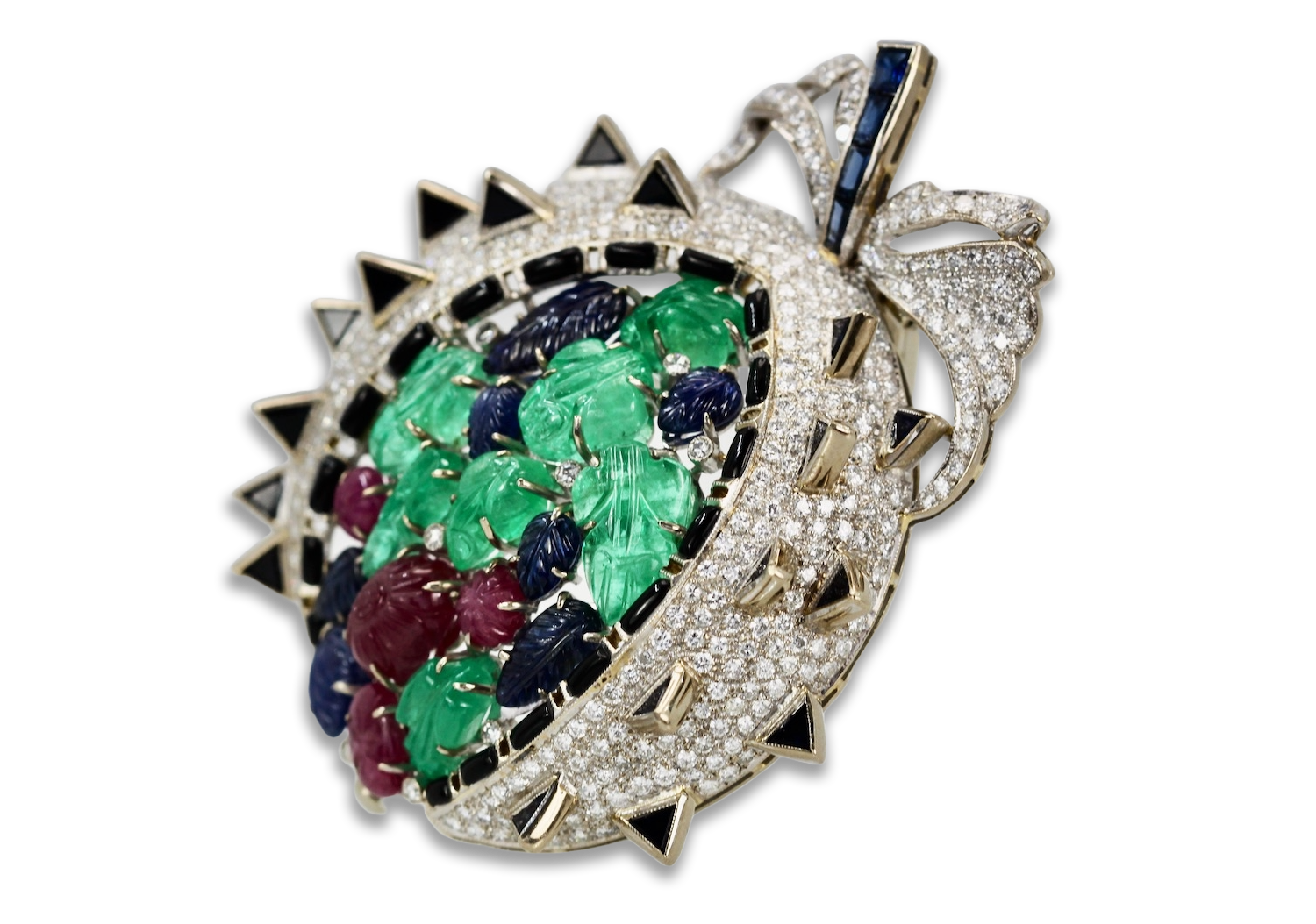 18K gold Tutti Frutti accessory