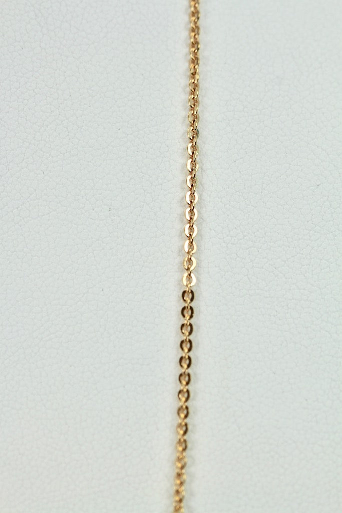 Citrine Double Drop Necklace in 18K Gold