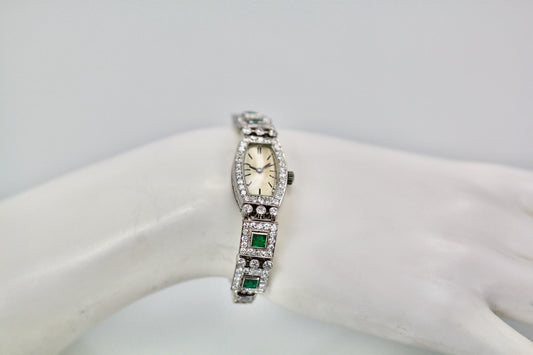 Platinum Ladies strap watch