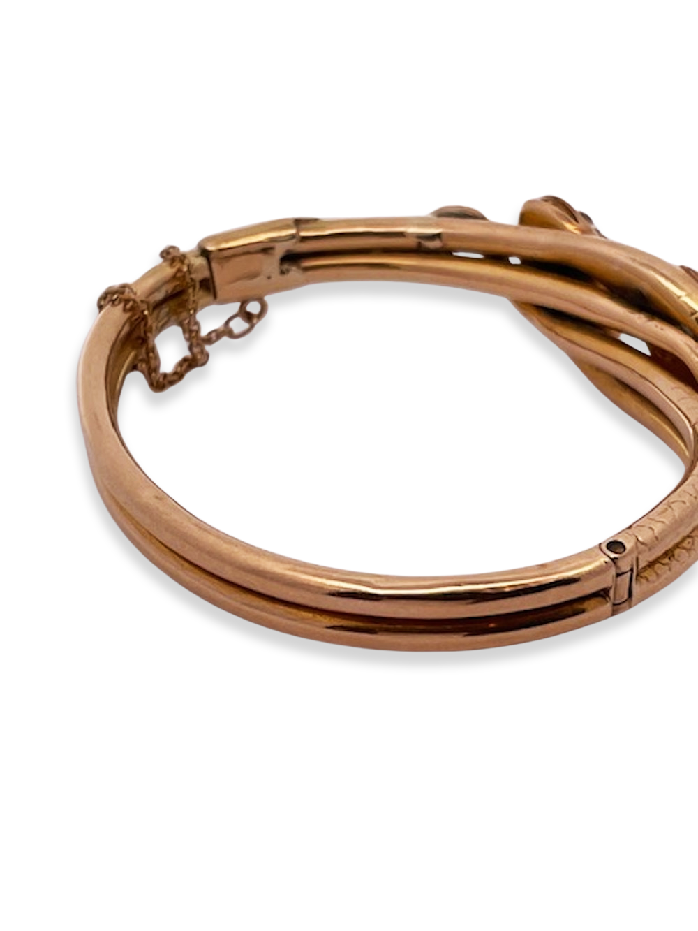 Antique Snake Bracelet Double head and body 18K 1880's