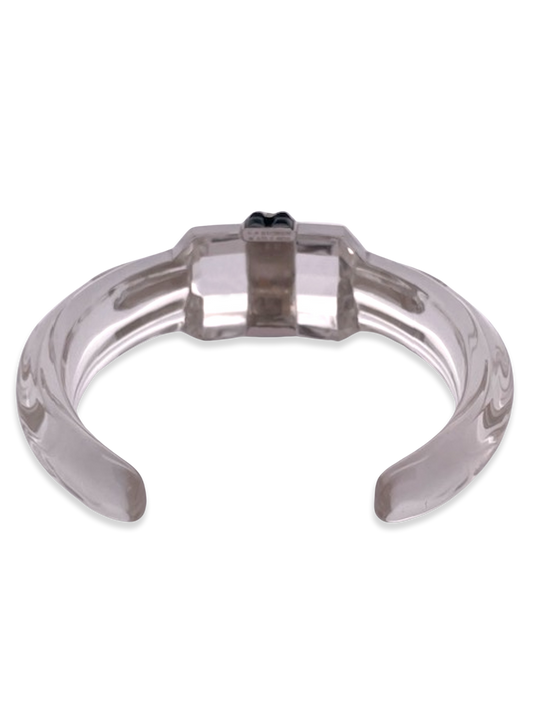 Rock Crystal Bracelet with Sapphires