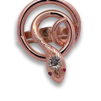 Victorian Style Snake Ring