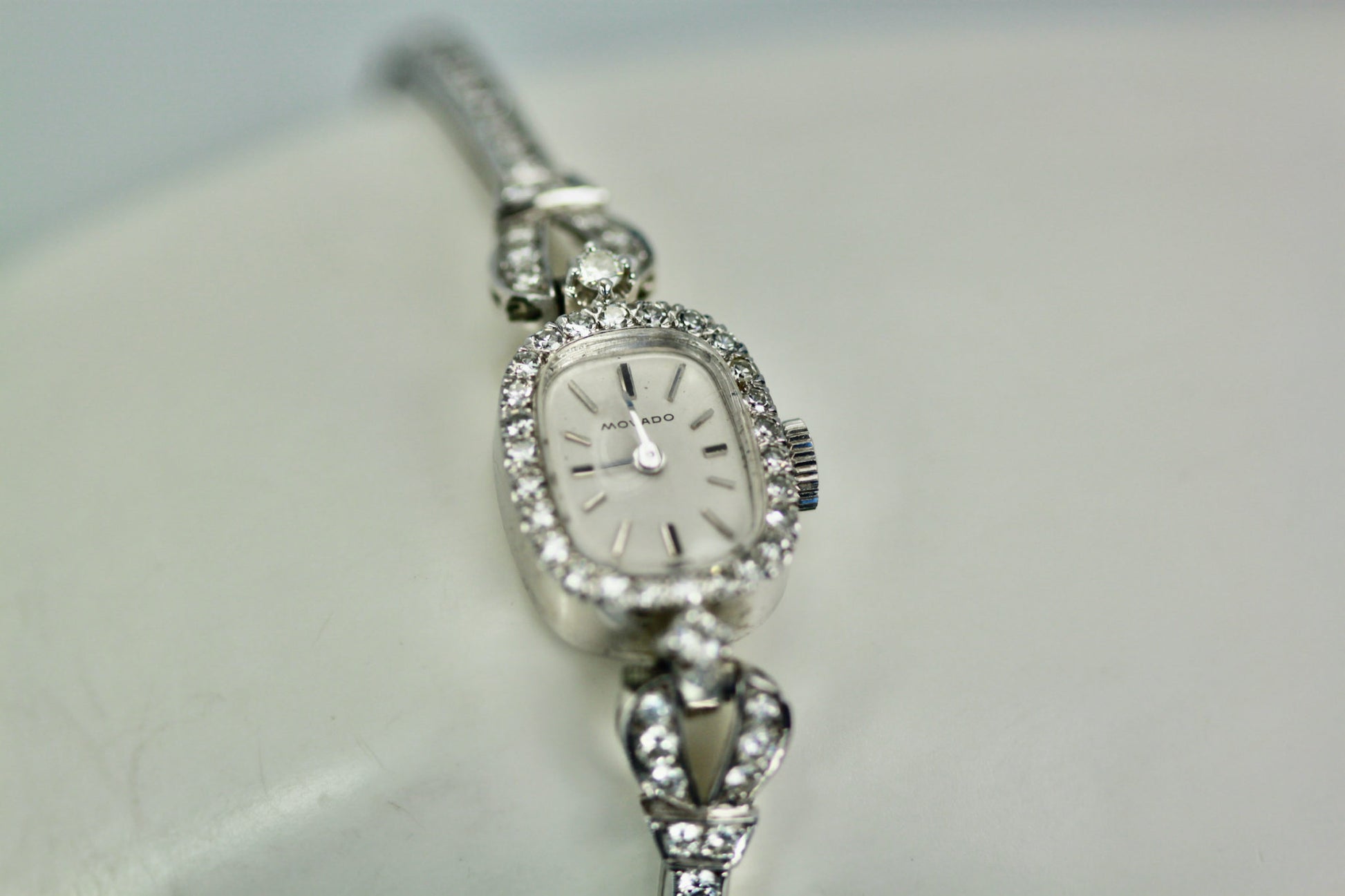 Ladies Movado watch with diamonds
