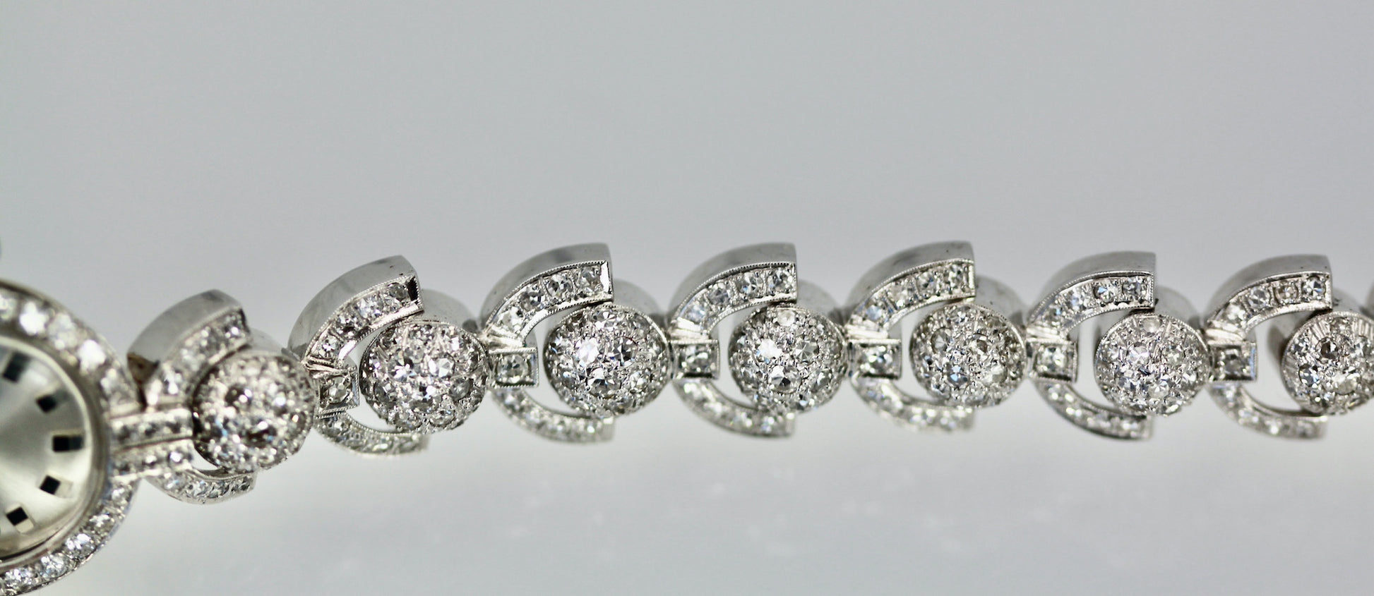 Vintage ladies diamond watch