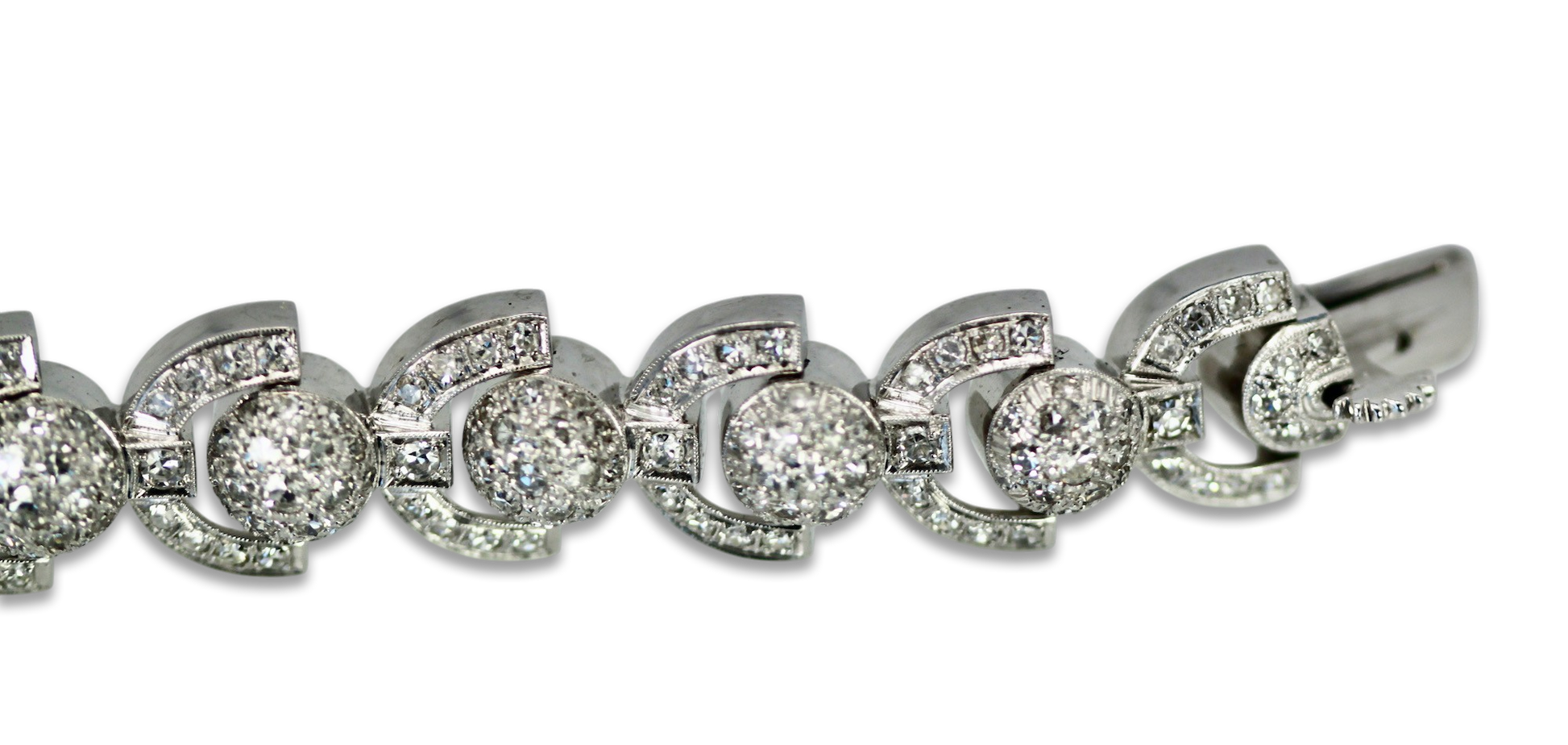 Mid-century diamond watch