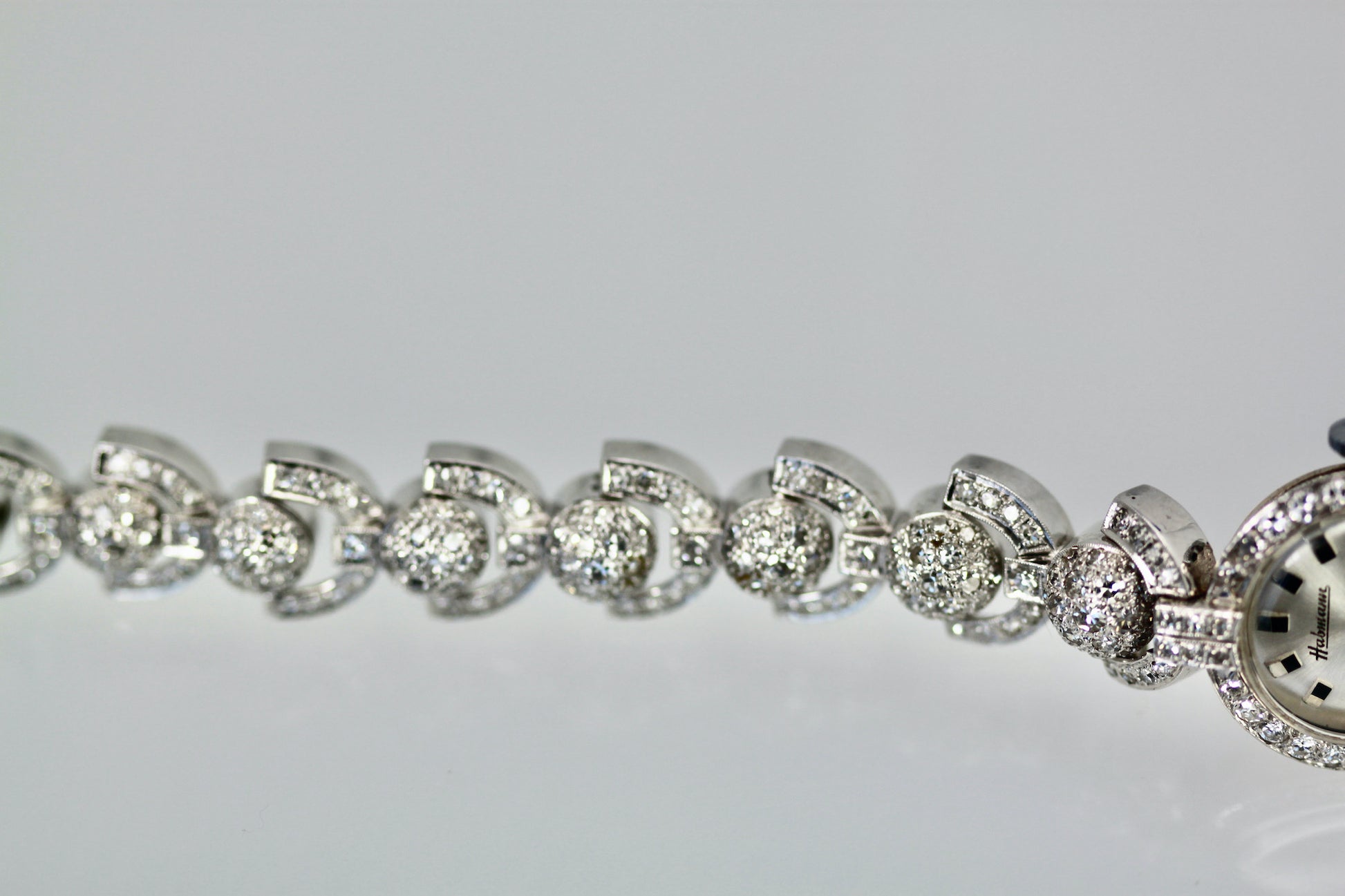 Vintage ladies diamond watch