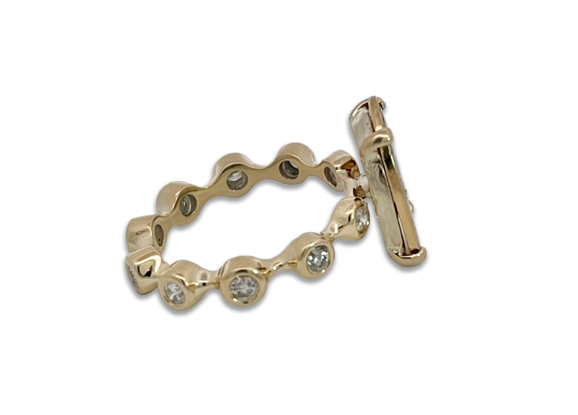 Portrait ring of Athena, 14K