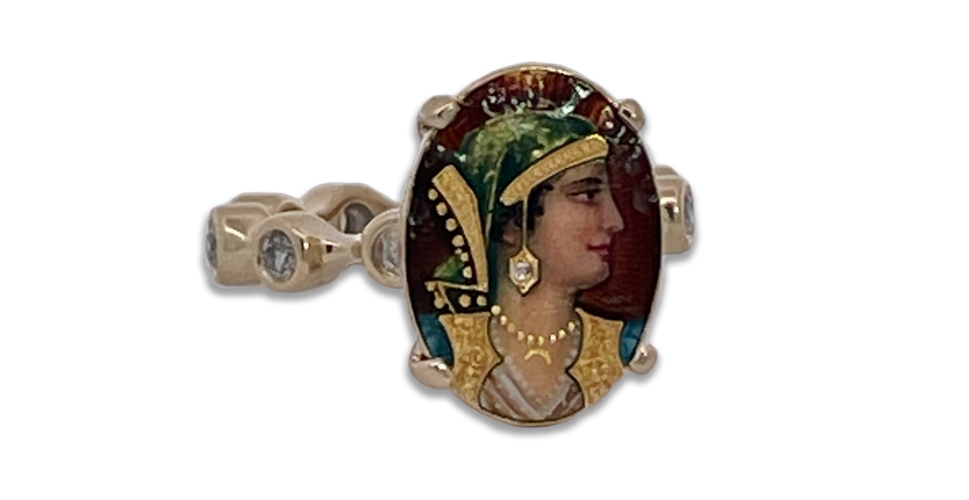 14K gold Athena ring