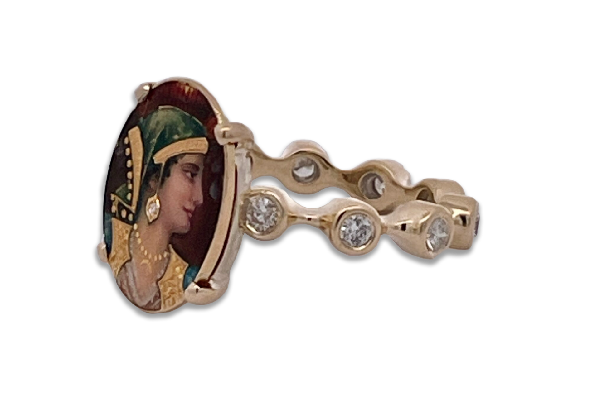 14K gold Athena ring