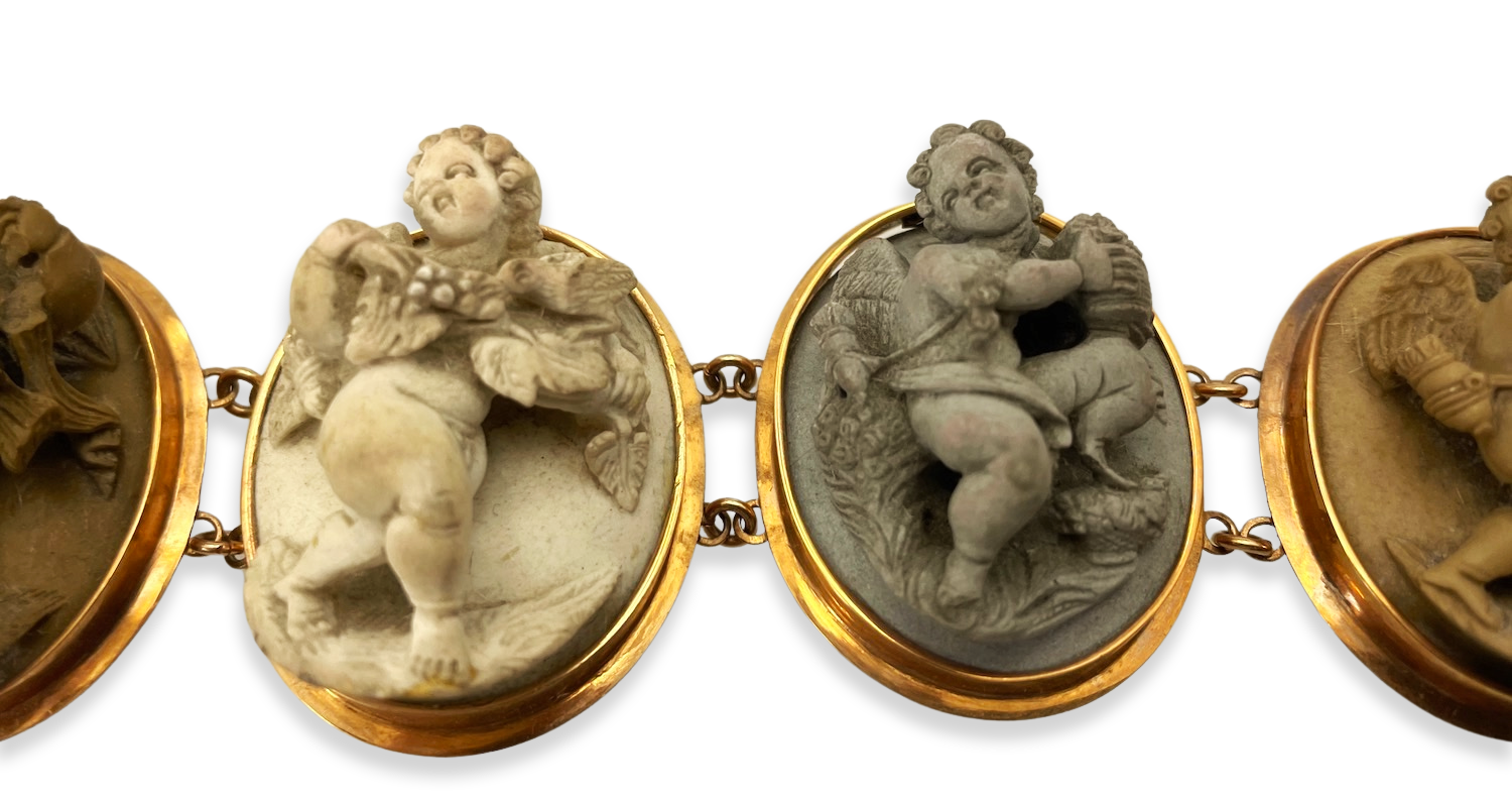 Rare antique cameo collection