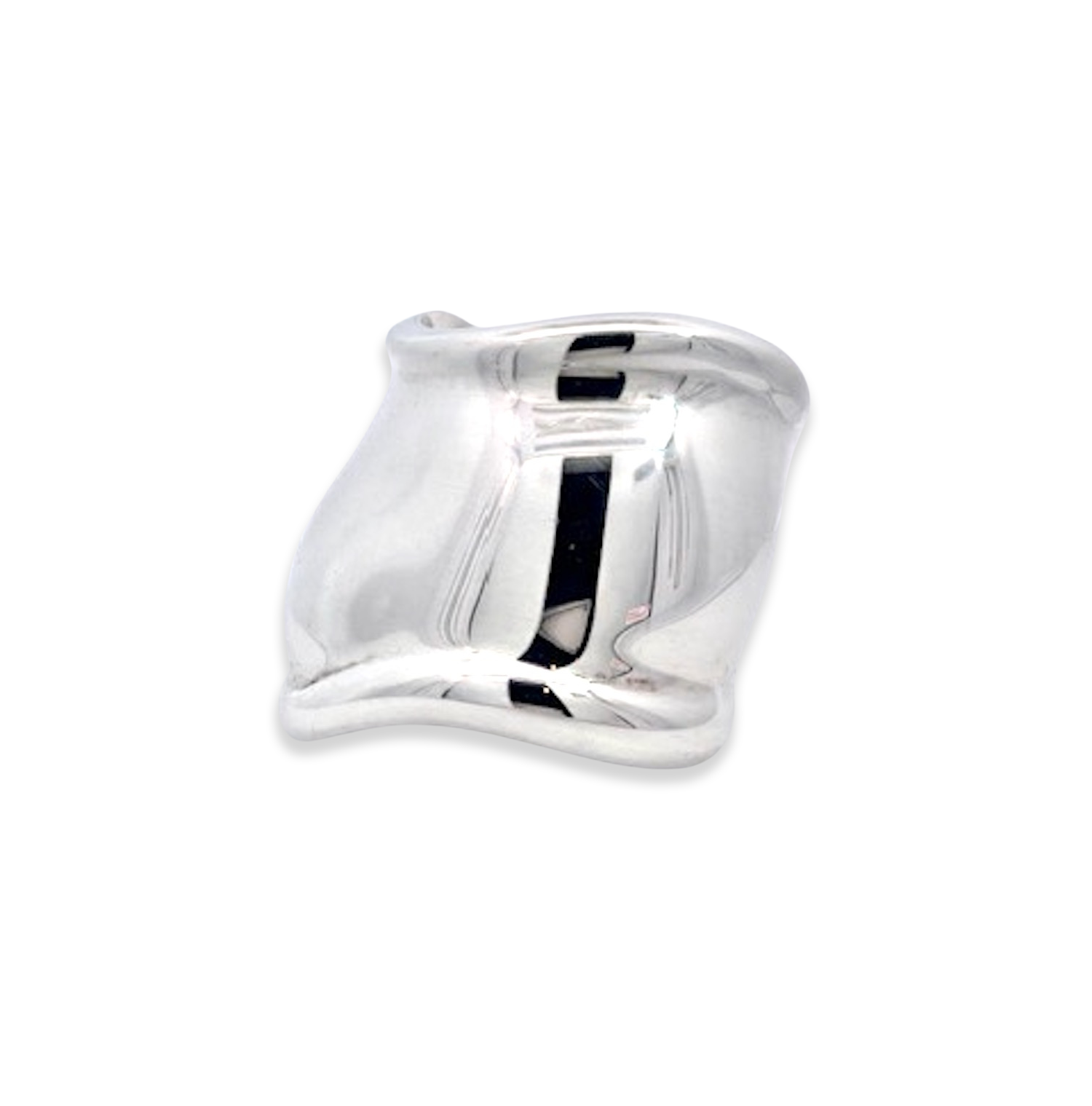 Sterling silver bone bracelet