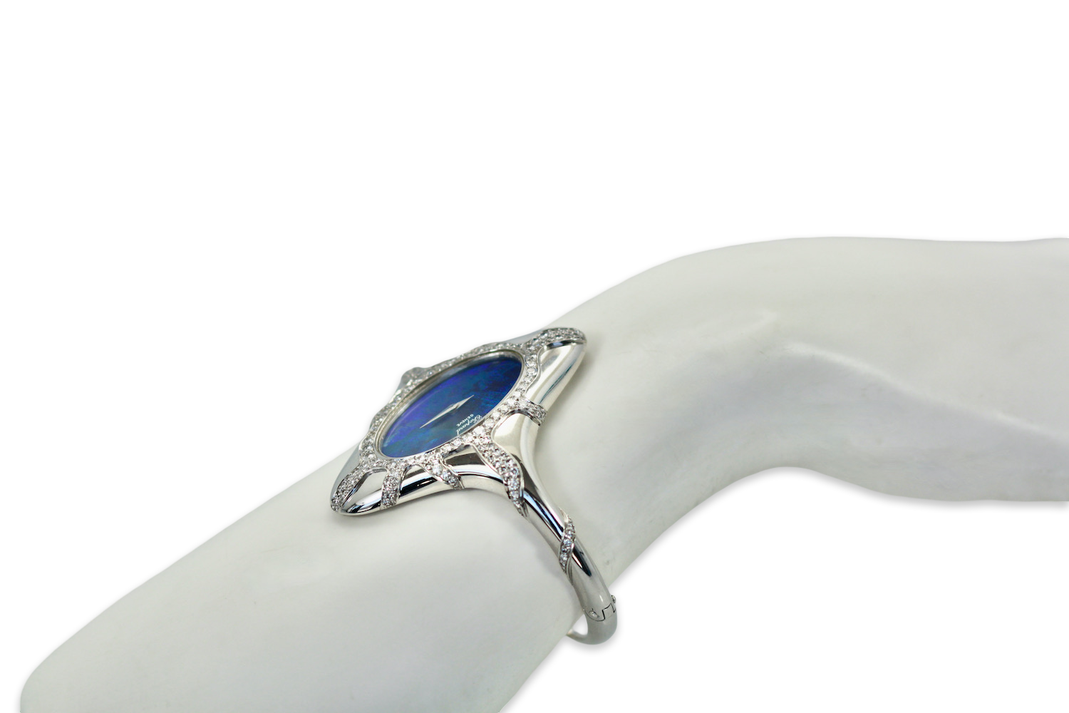 Chopard Black Opal Face Ladies Wristwatch 1970