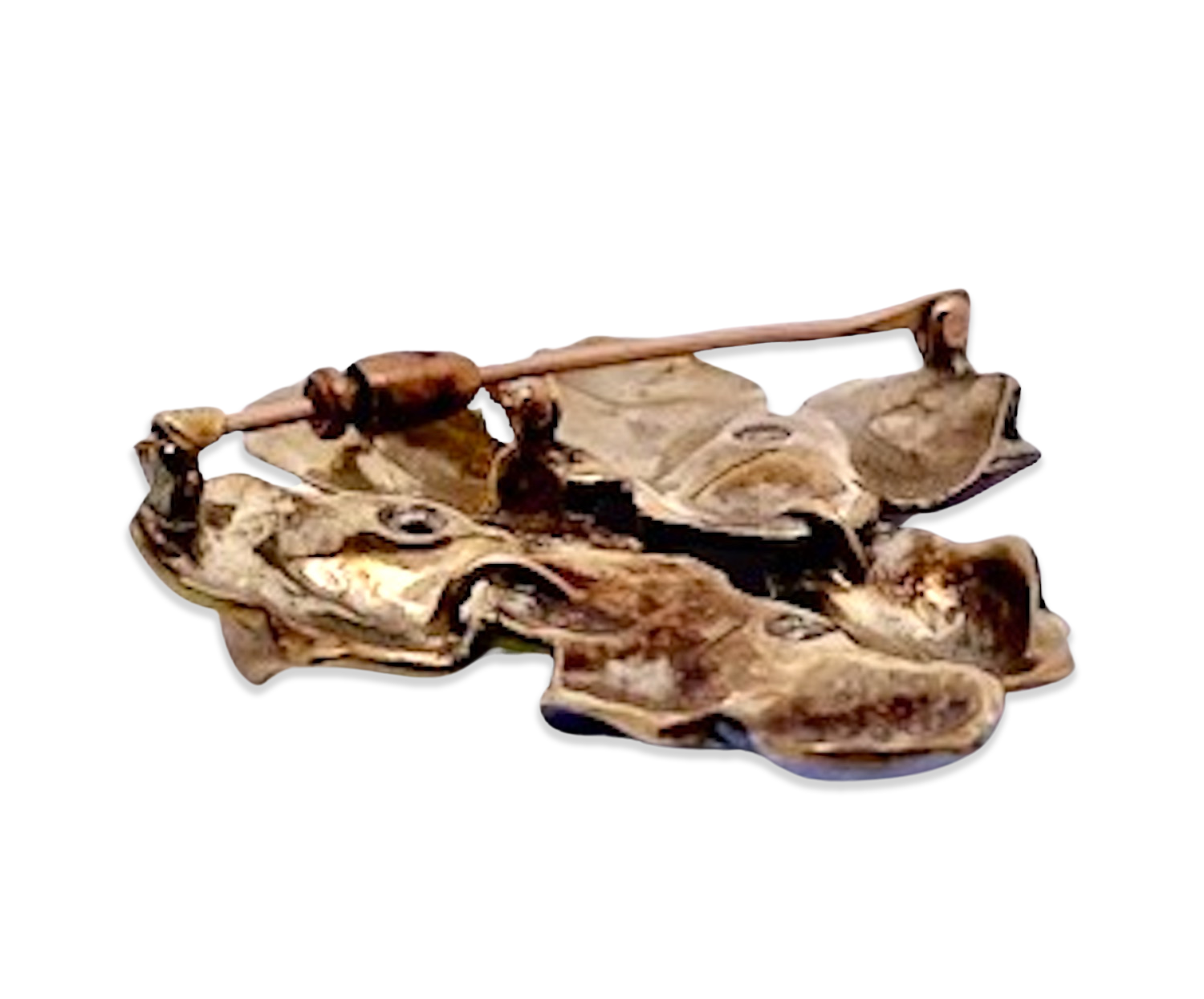 Convertible Pansy Brooch Pendant