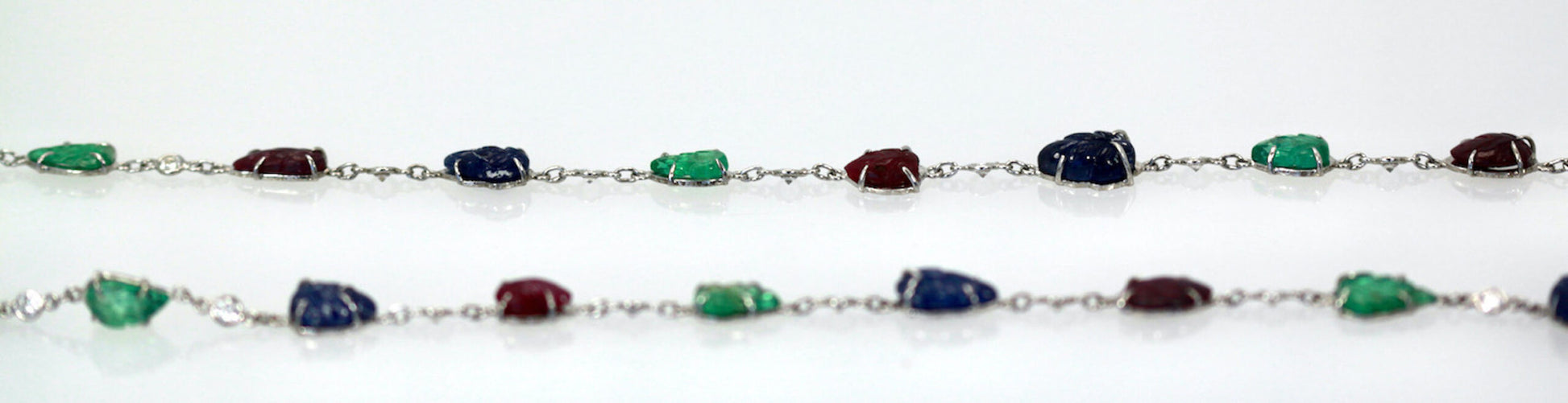 22-inch Tutti Frutti necklace