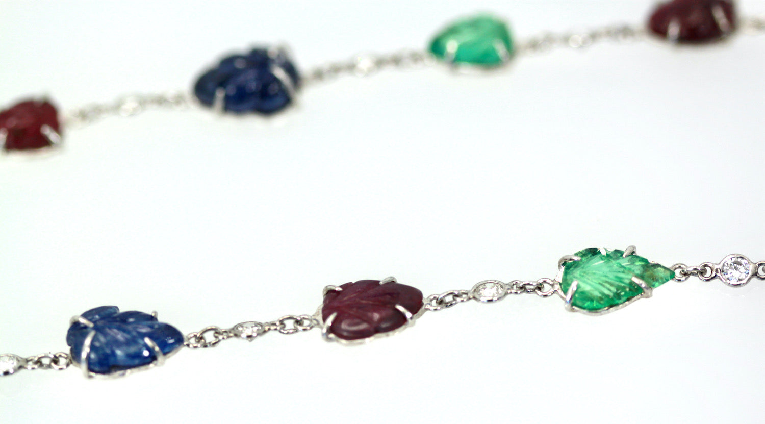 22-inch Tutti Frutti necklace