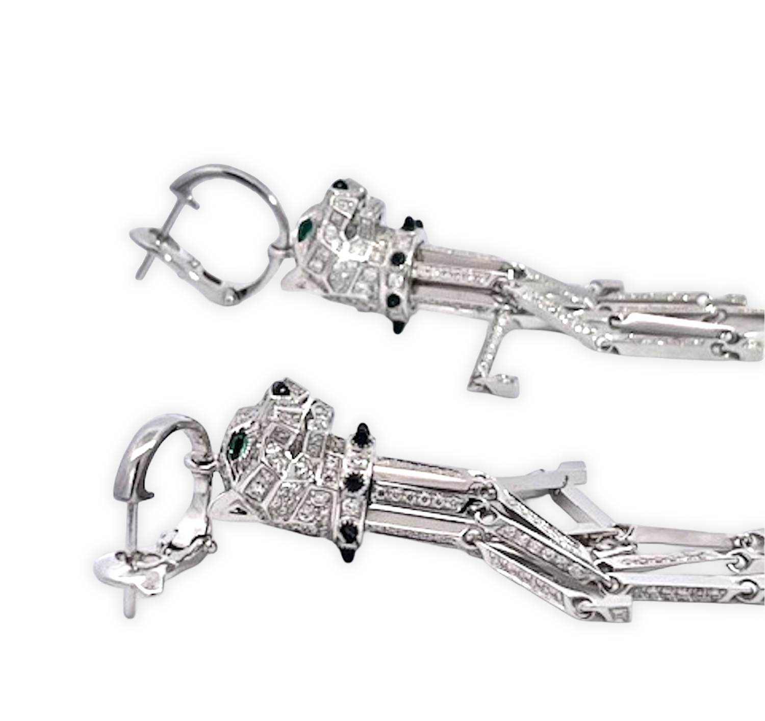 Cartier Panthère diamond earrings