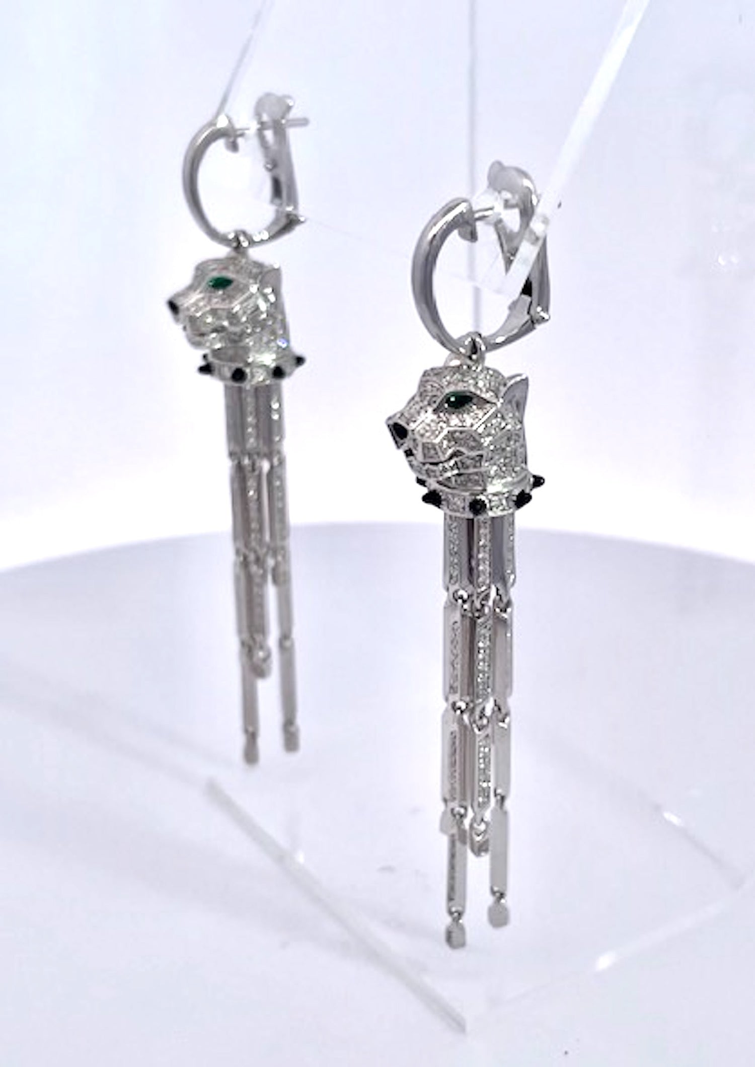 Cartier Panthère diamond earrings