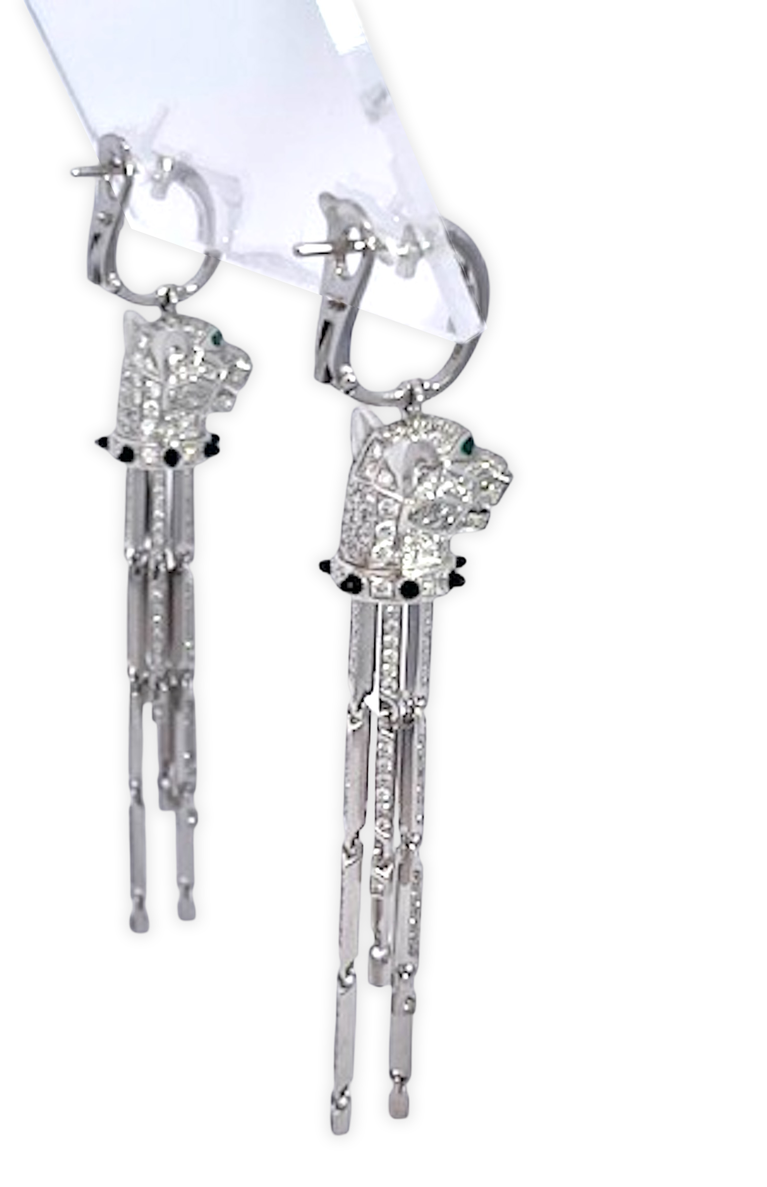 Cartier Panthère diamond earrings