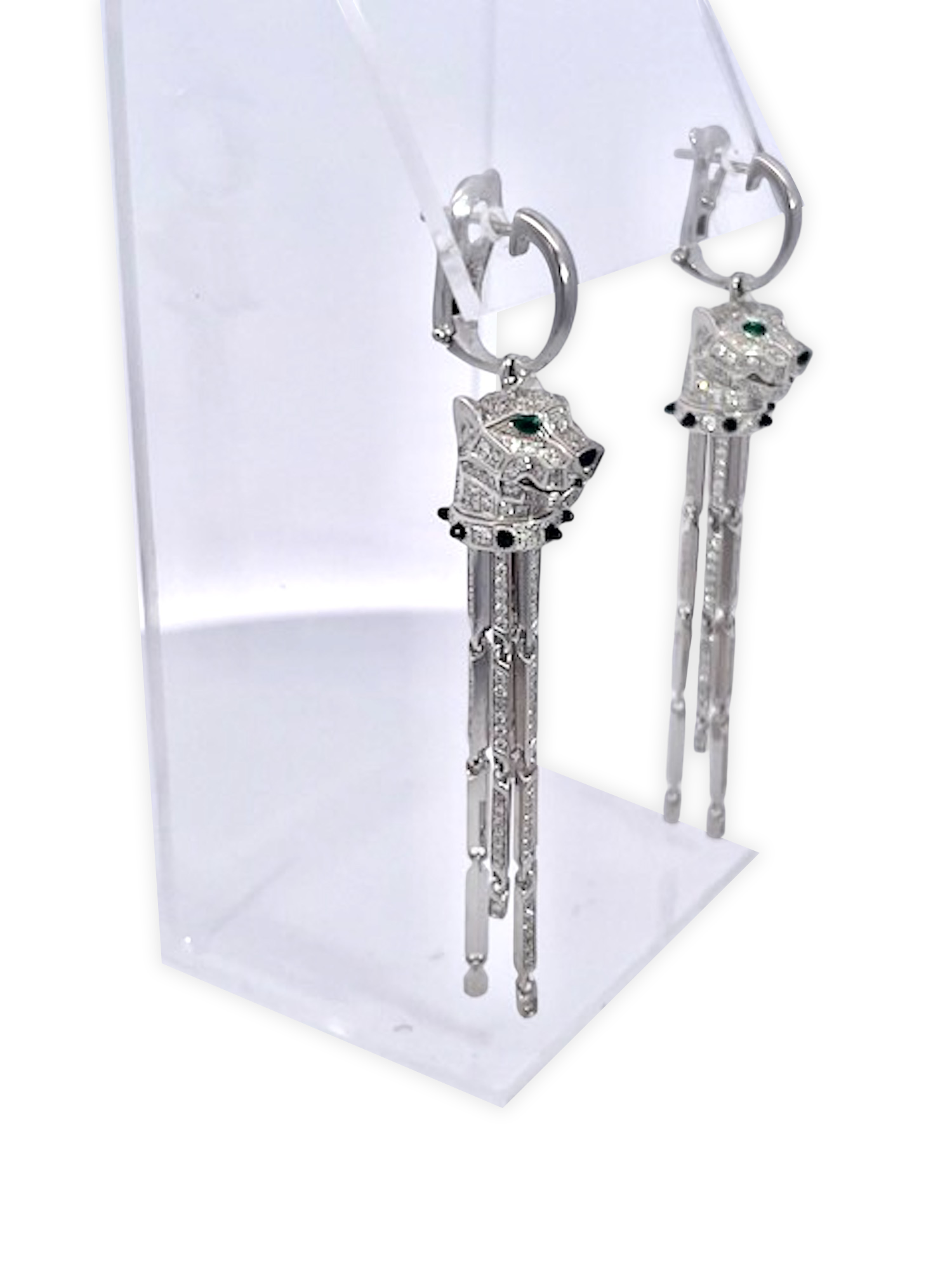 Cartier Panthère diamond earrings