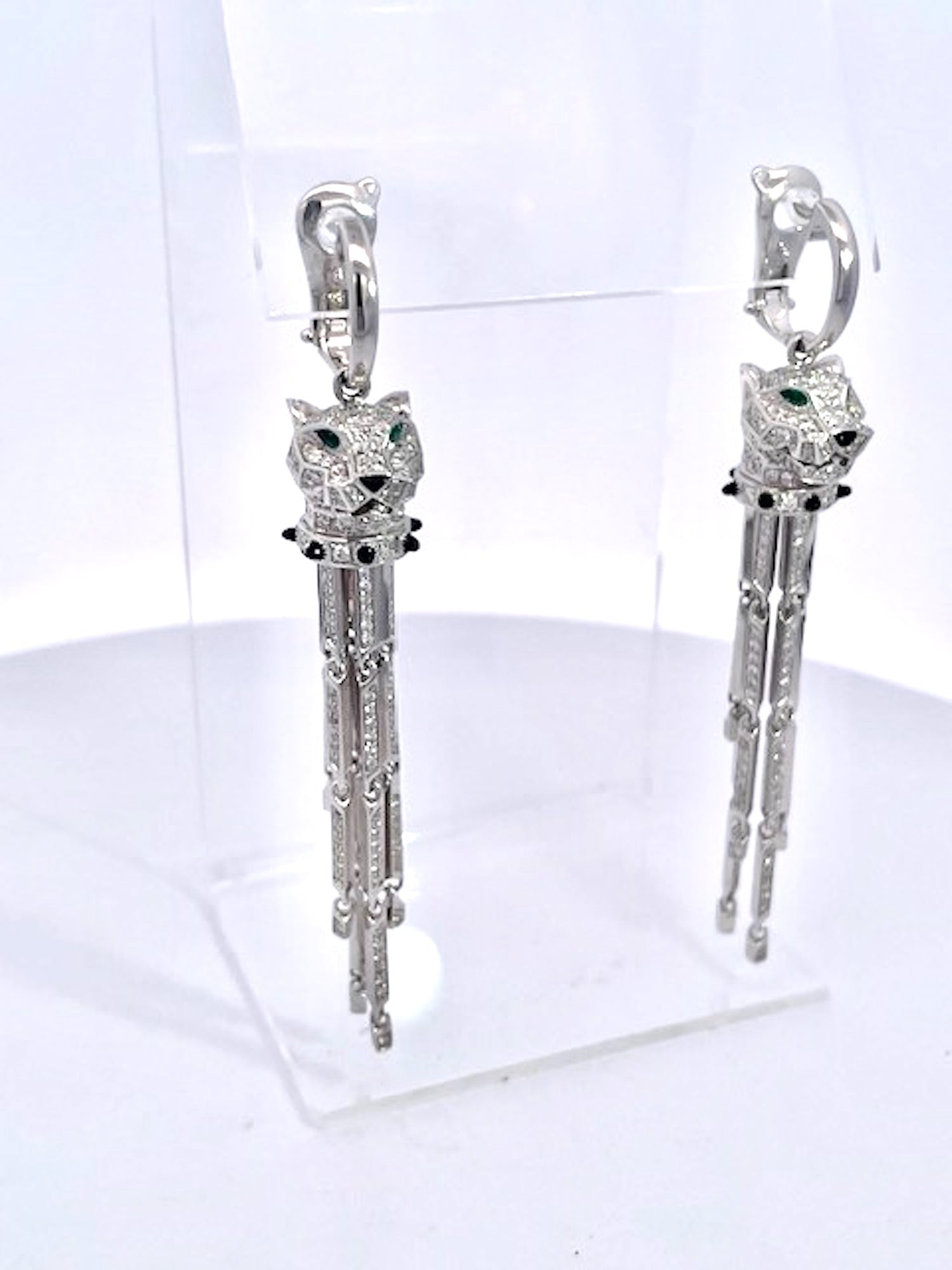 Cartier panther earrings