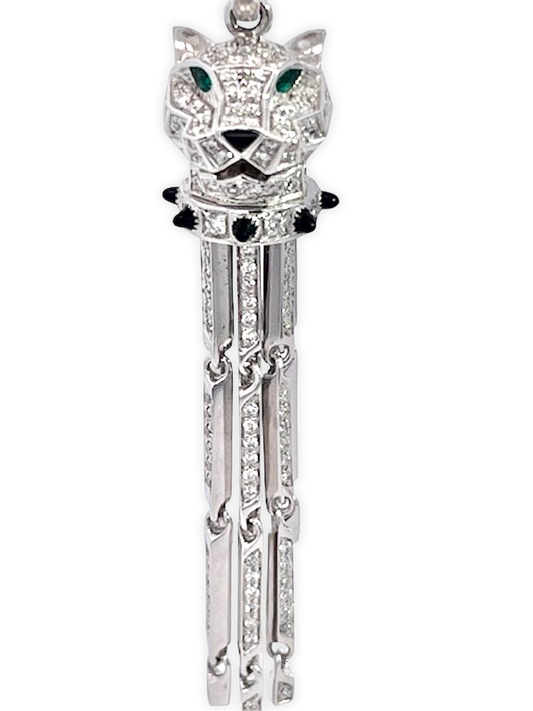 Cartier Panthère diamond earrings