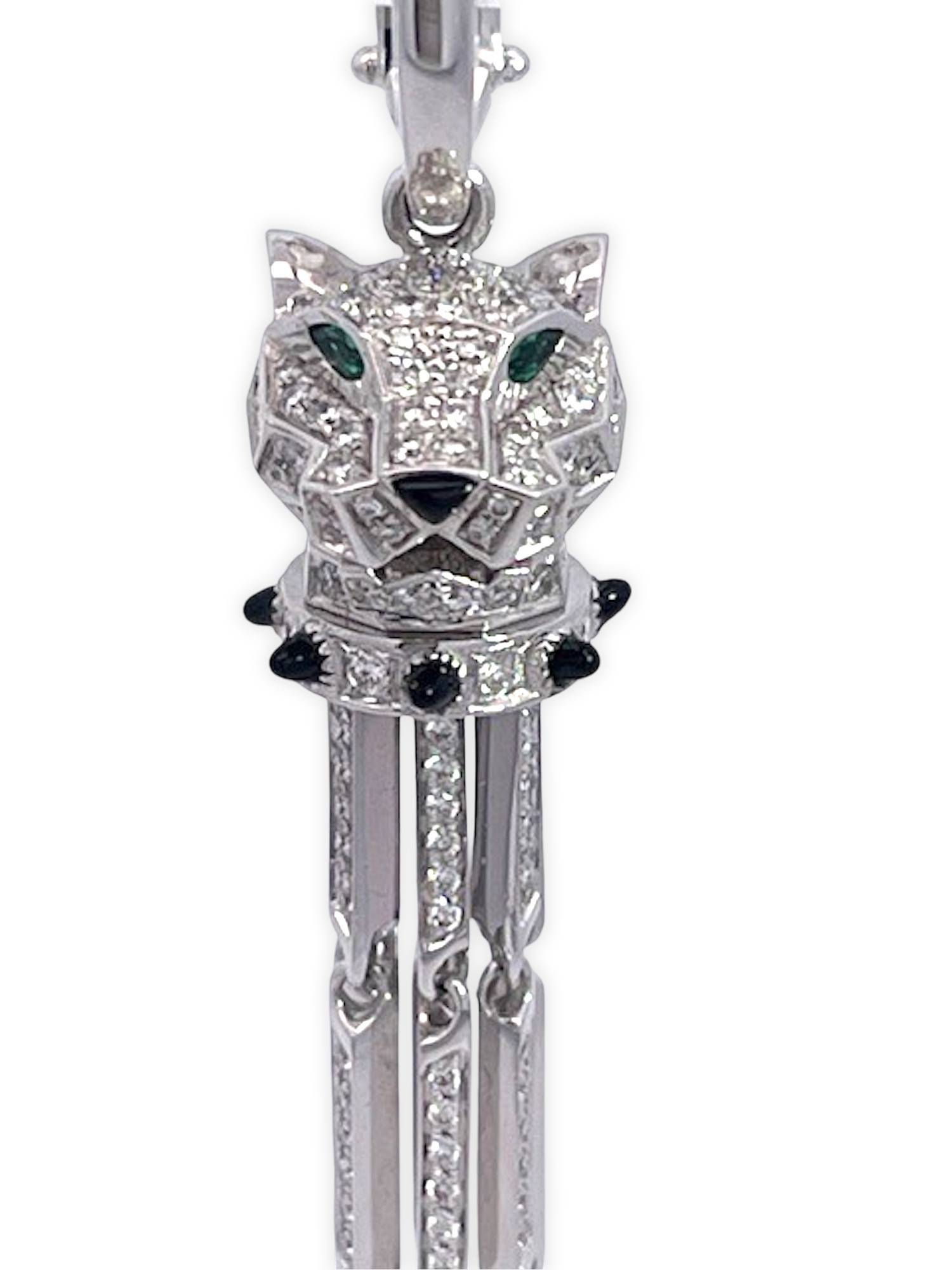 Cartier Panthère diamond earrings