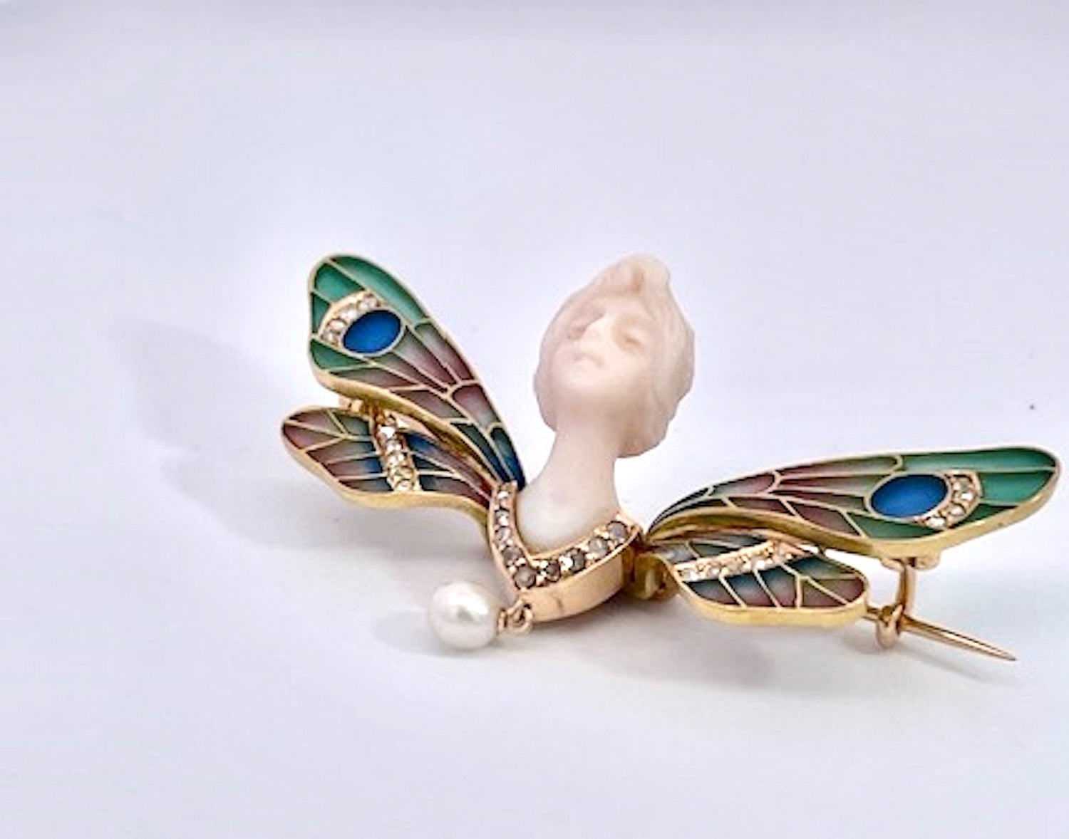 1900s Art Nouveau Butterfly