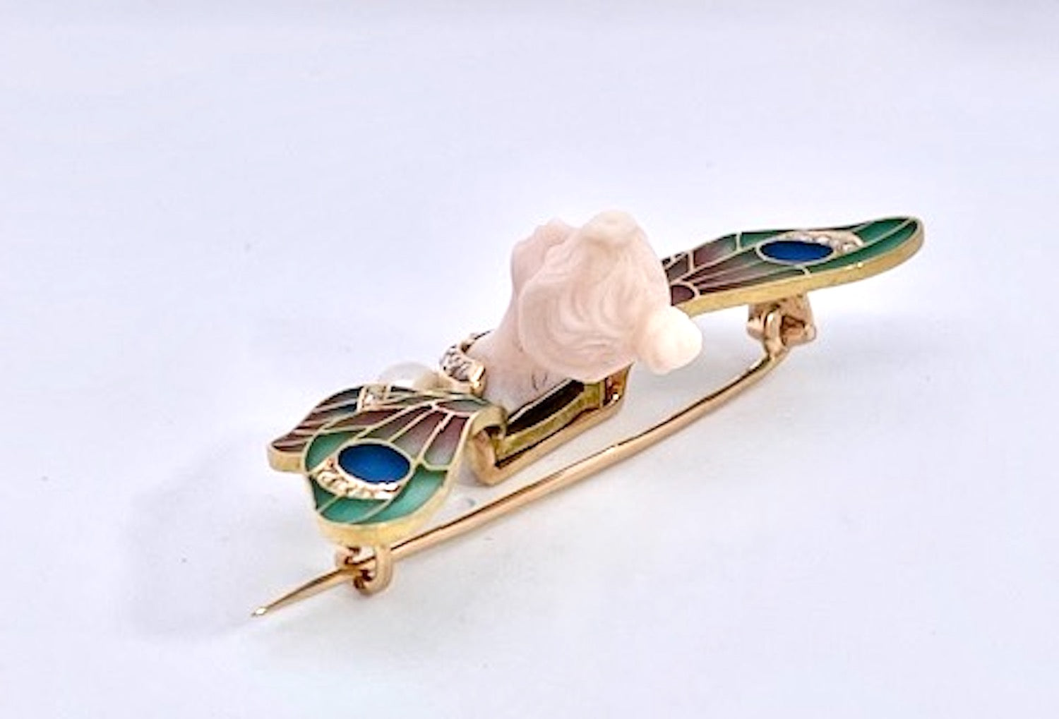 Antique Plique-à-Jour Jewelry