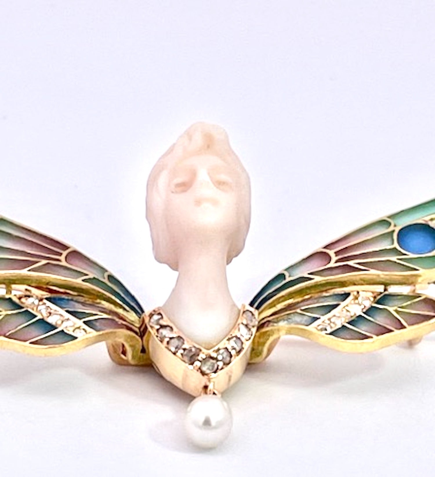 Antique Plique-à-Jour Jewelry