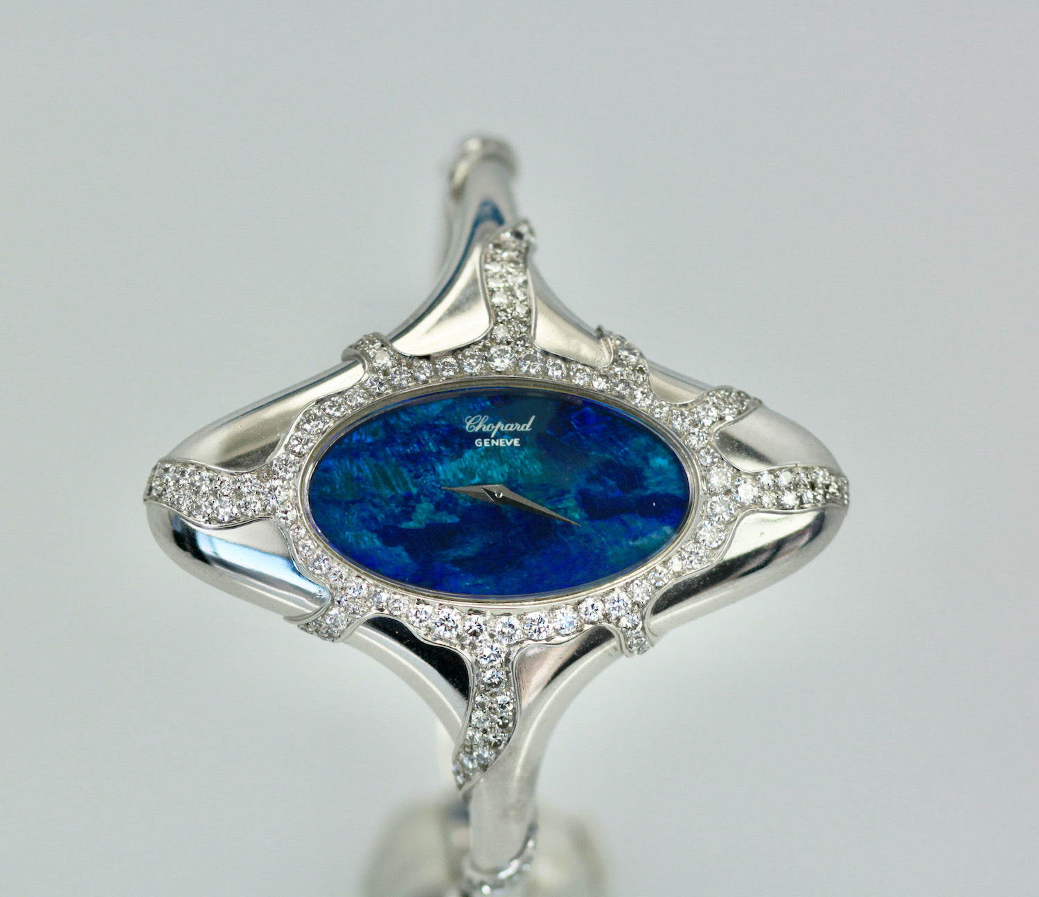 Chopard Black Opal Face Ladies Wristwatch 1970