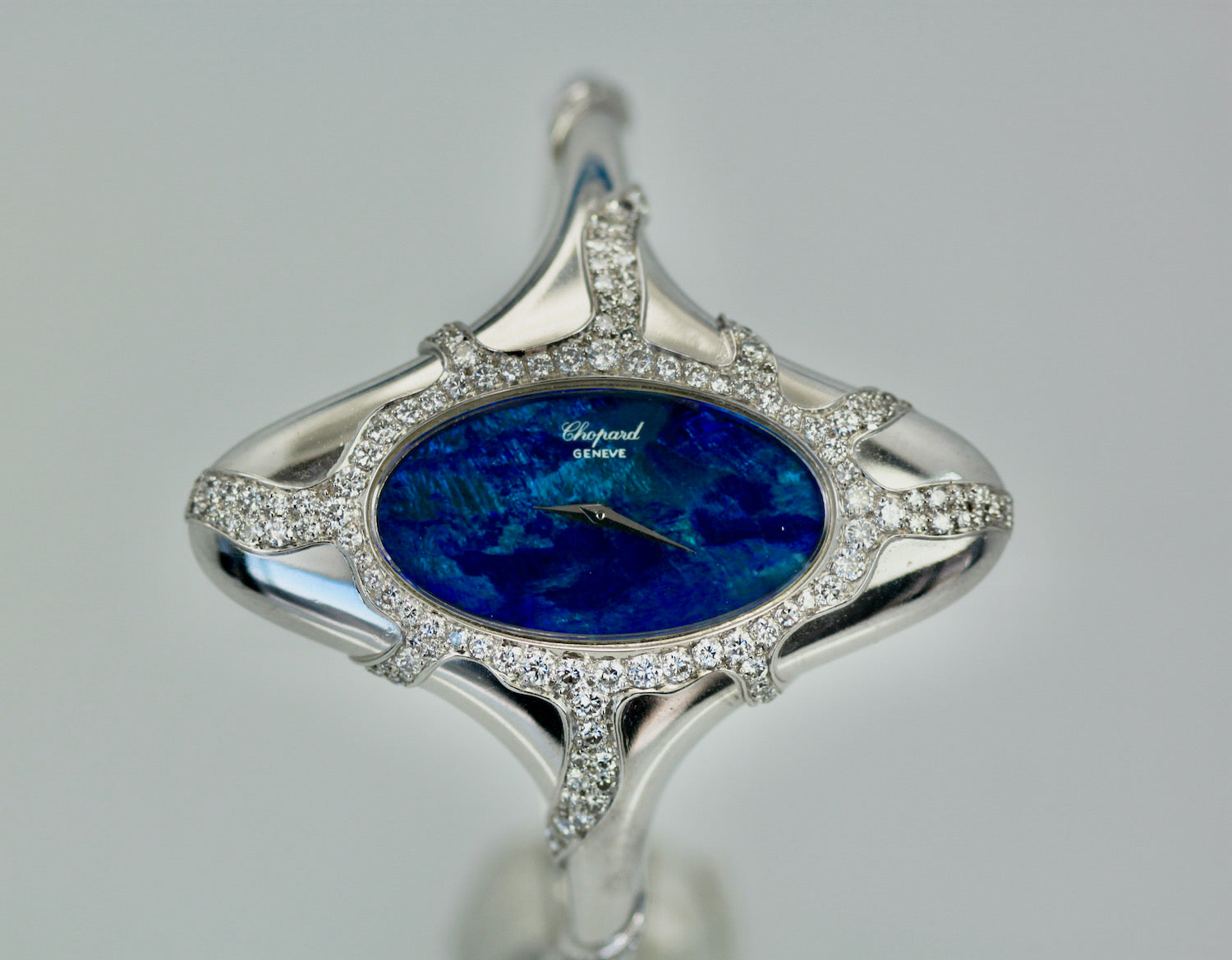 Chopard Black Opal Face Ladies Wristwatch 1970