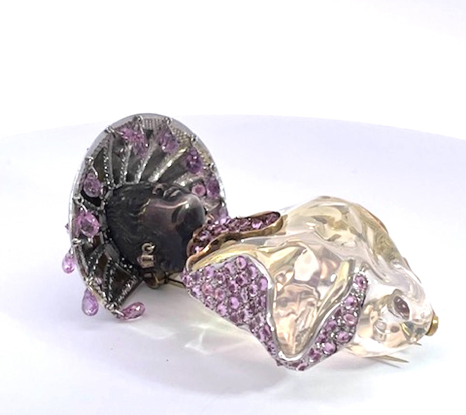 18K lady brooch, Nardi