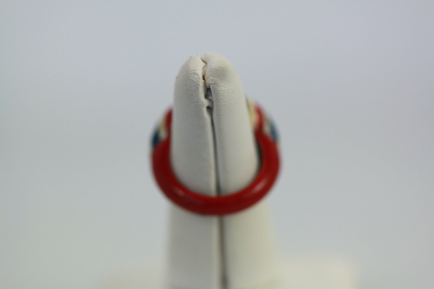 Solange Azagury Partridge "Hot Lips" Enamel Union Jack Ring