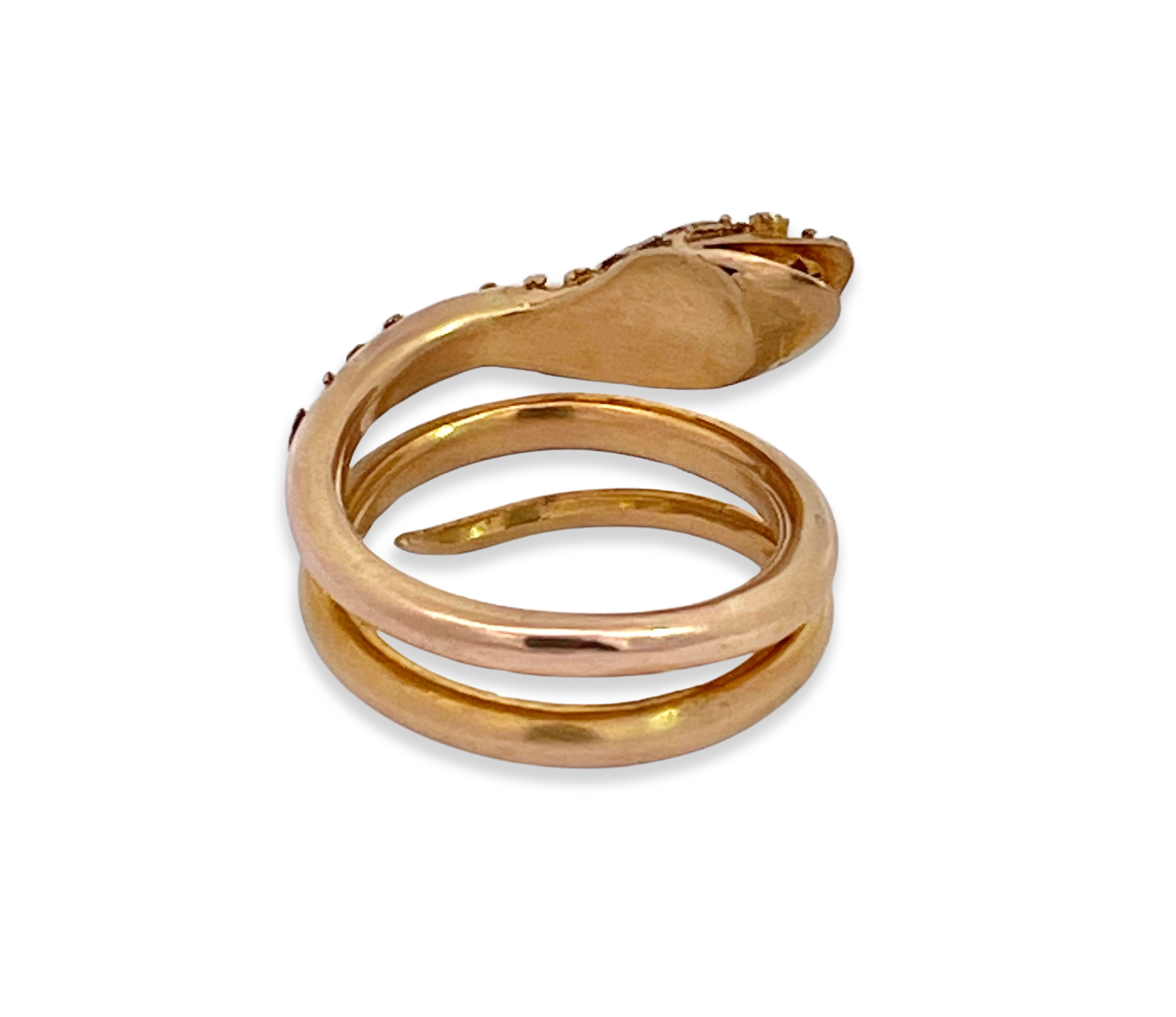 UK vintage snake ring