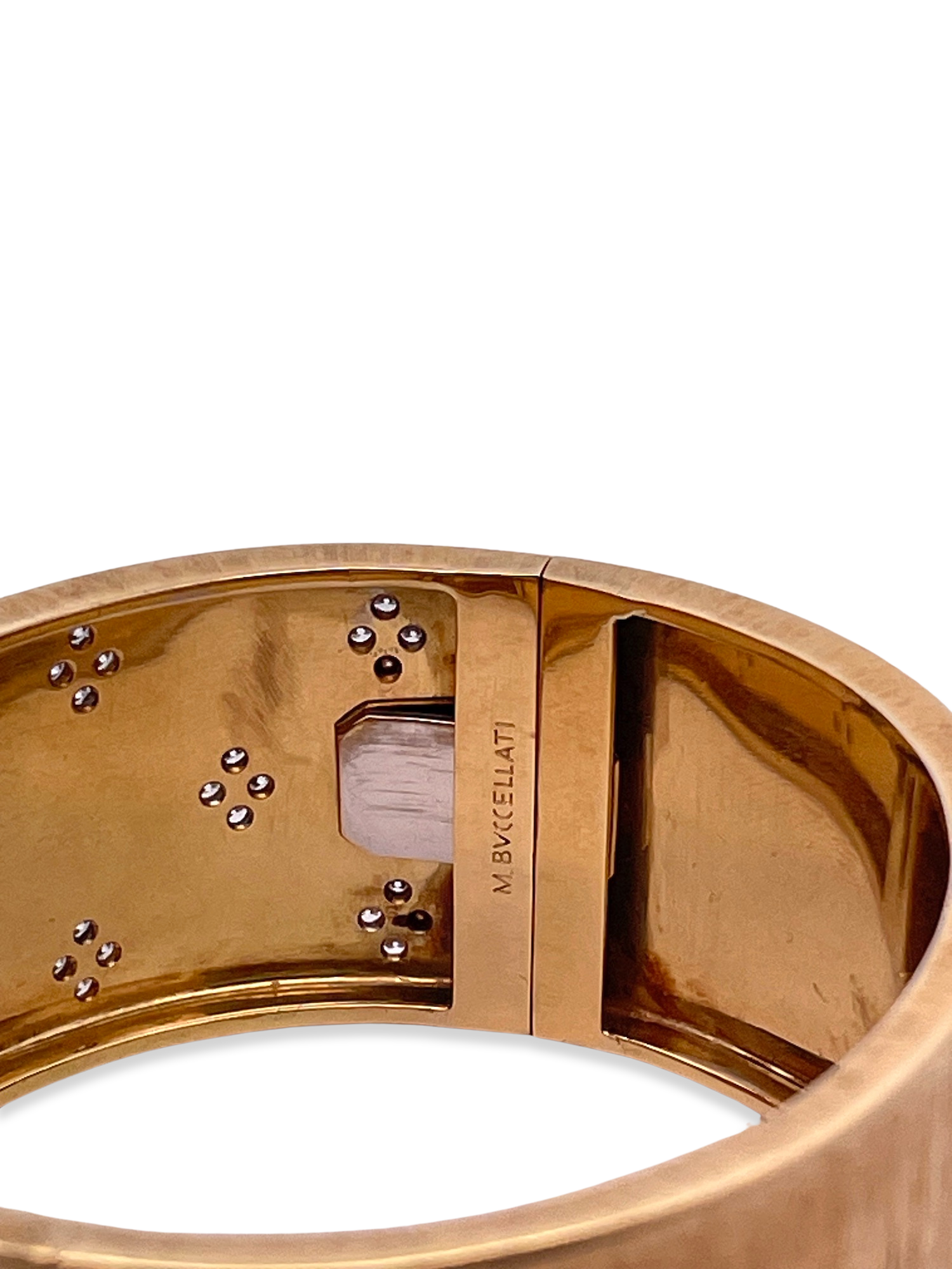 Buccellati gold diamond bracelet