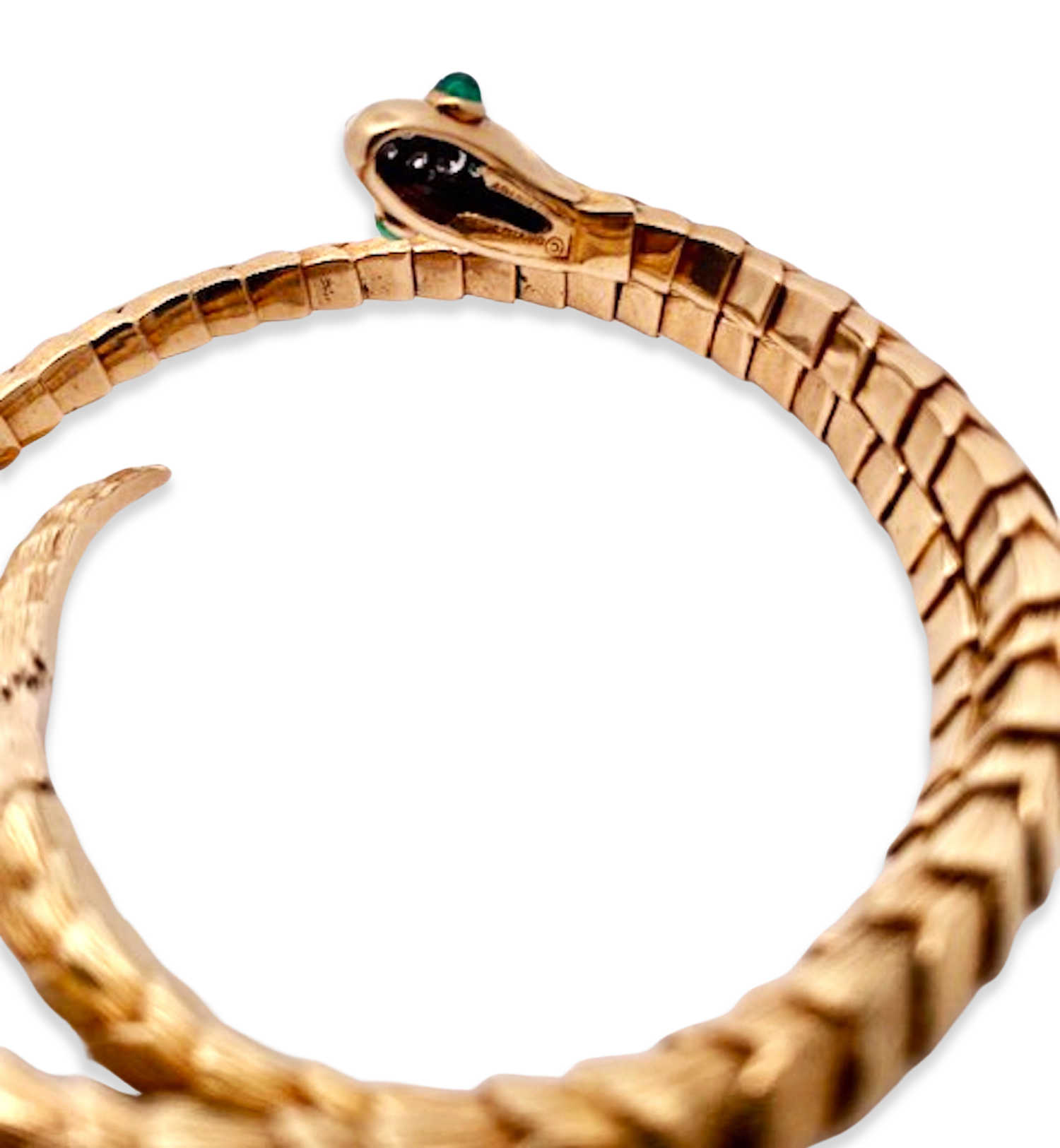 Diamond snake bracelet design