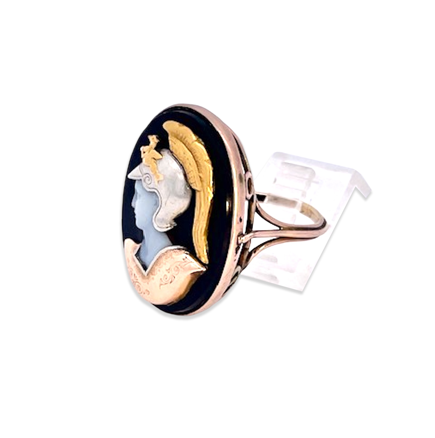 Vintage Althena Cameo Habille Ring