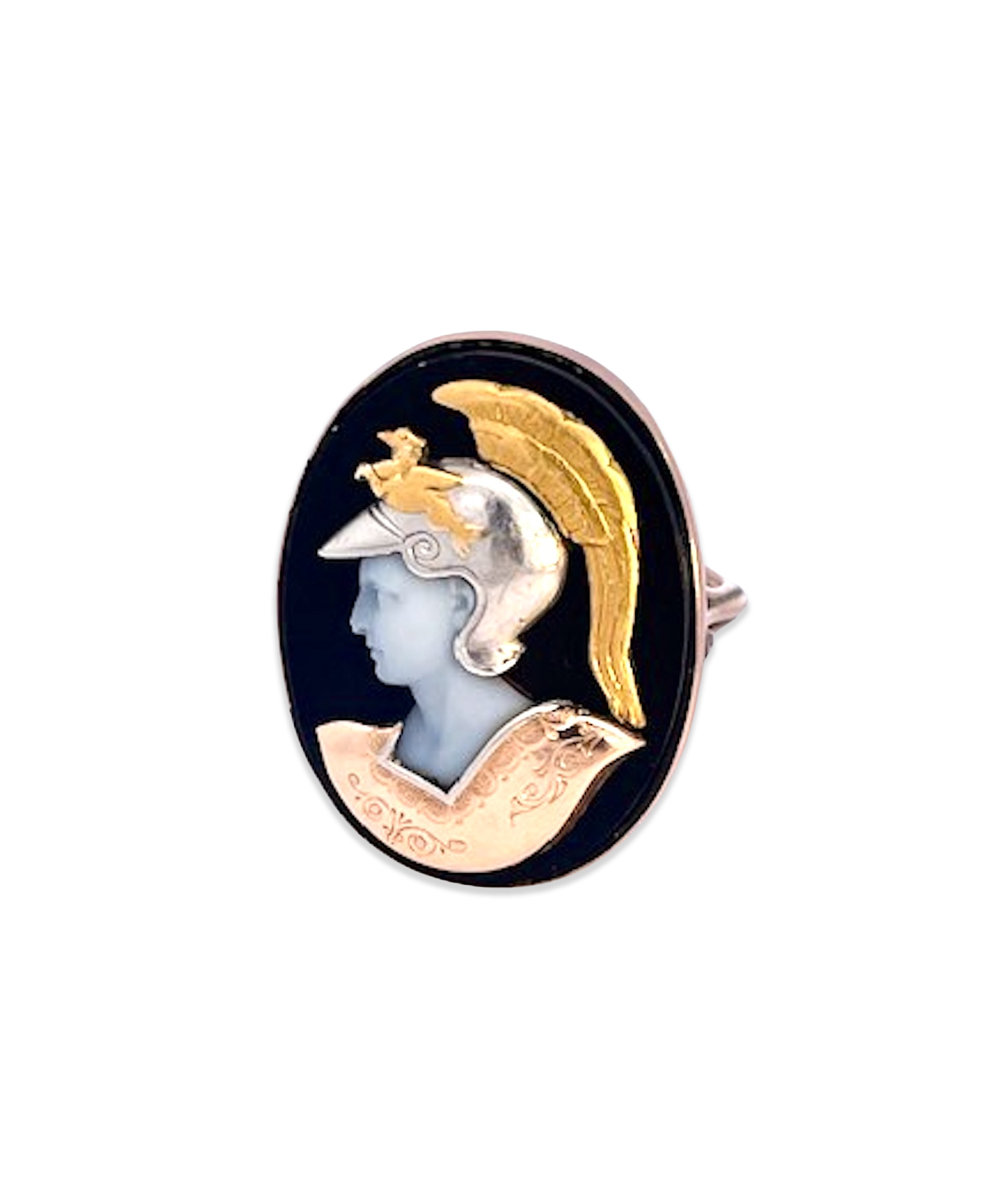 Vintage Althena Cameo Habille Ring