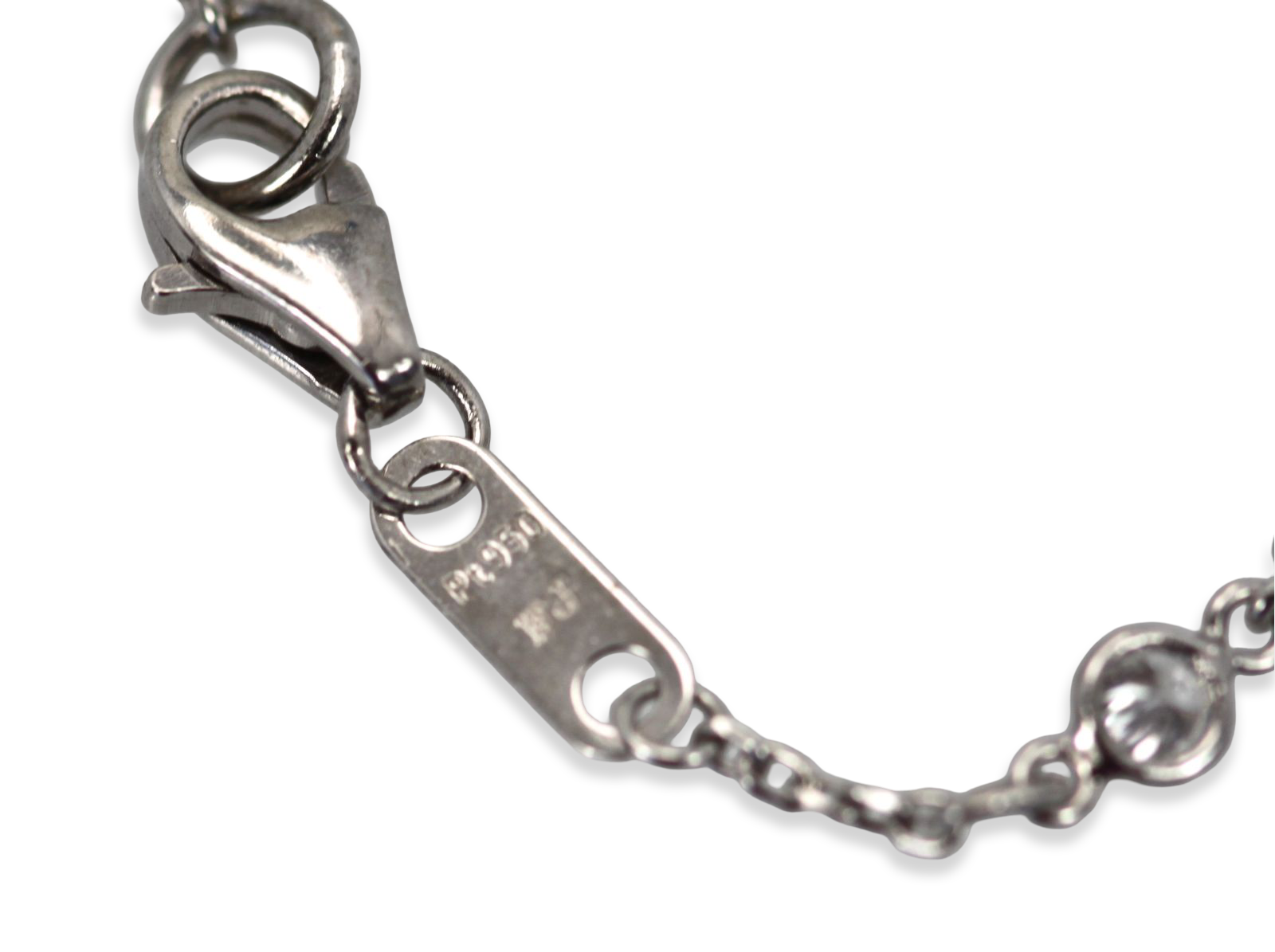 Diamond Platinum Eternity Necklace