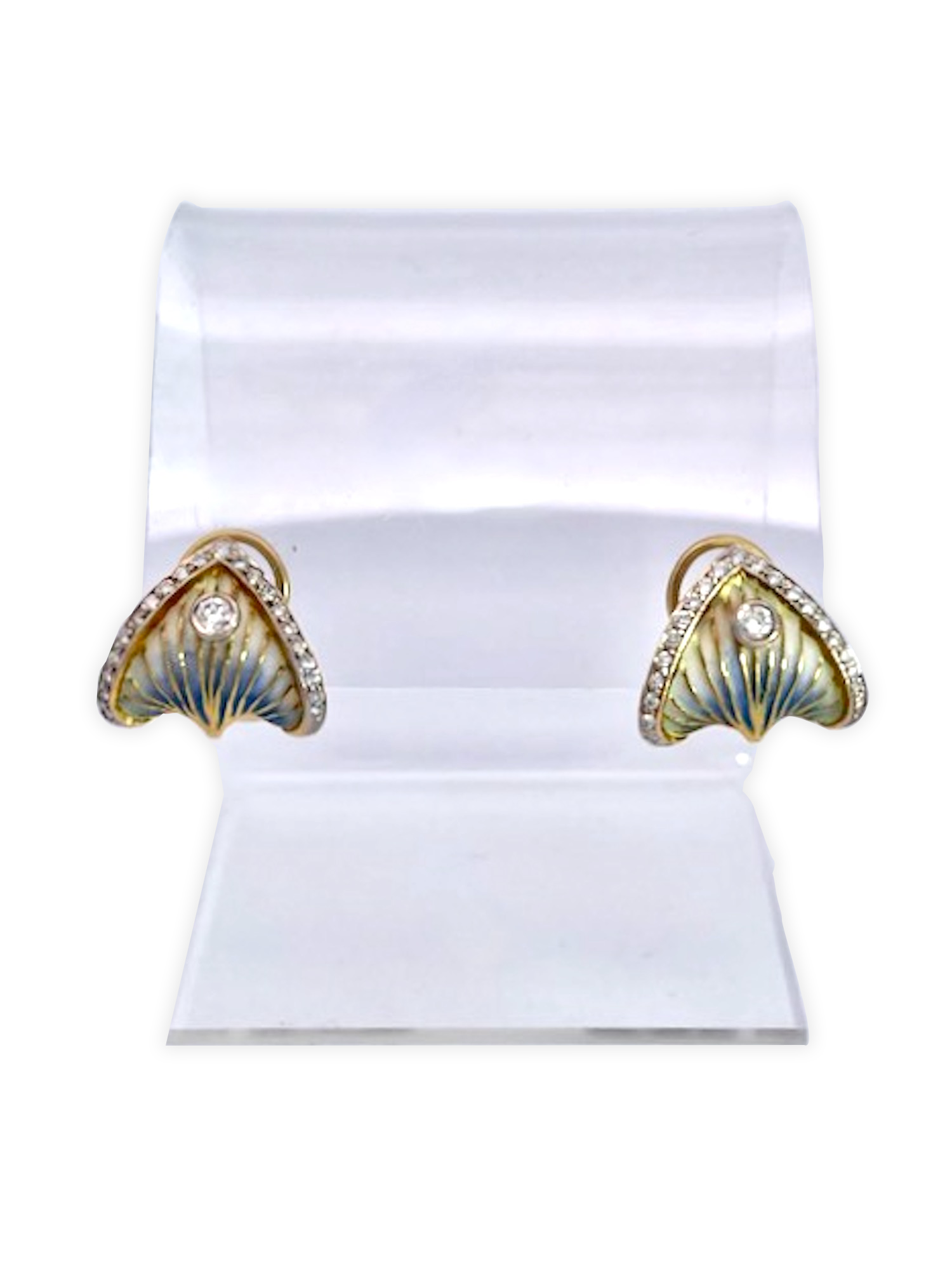 Fine Enamel Earrings by Masriera