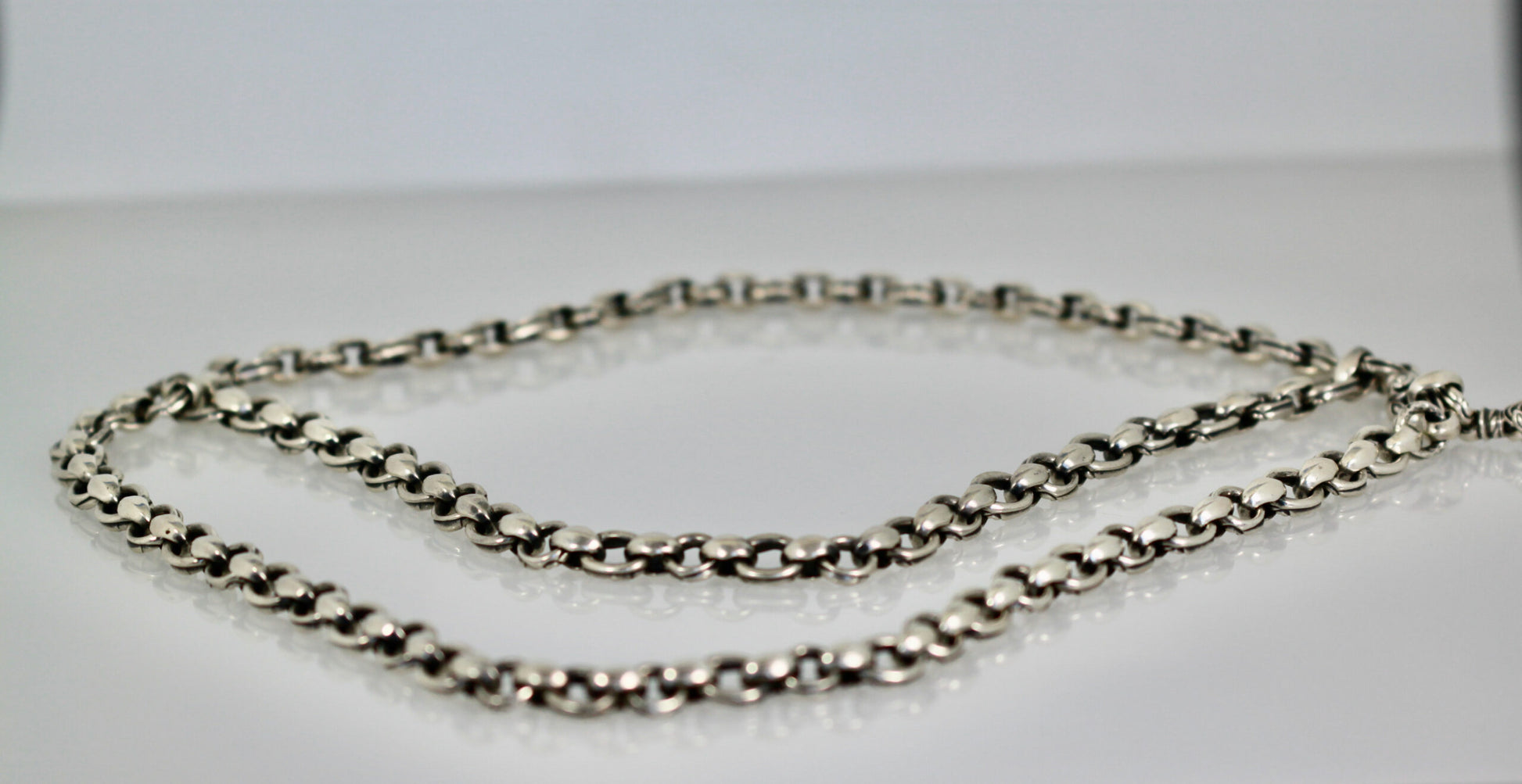 Leonard Kamhout belt in silver