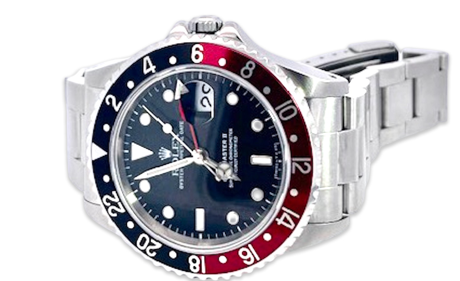 Rolex GMT-Master 40mm dual time watch