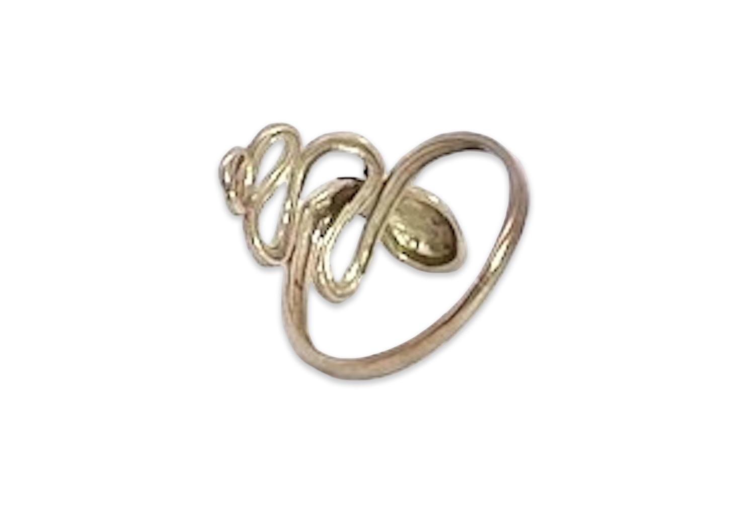 Gold Snake Ring for Women