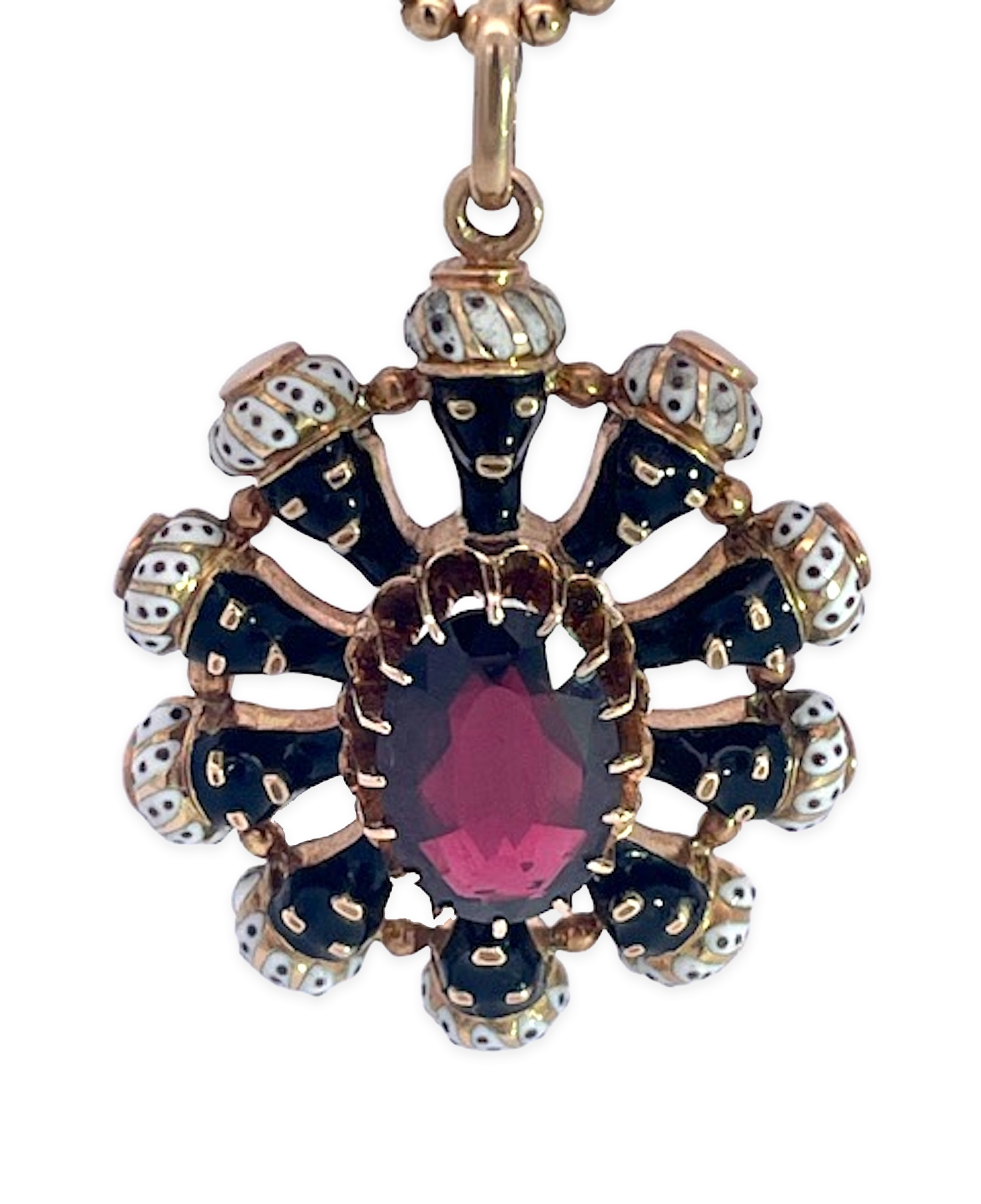 Moretto Pendant Necklace set and Earrings