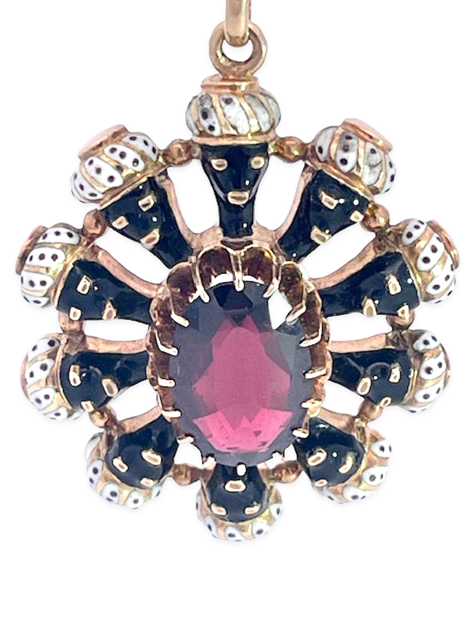 Moretto Pendant Necklace set and Earrings