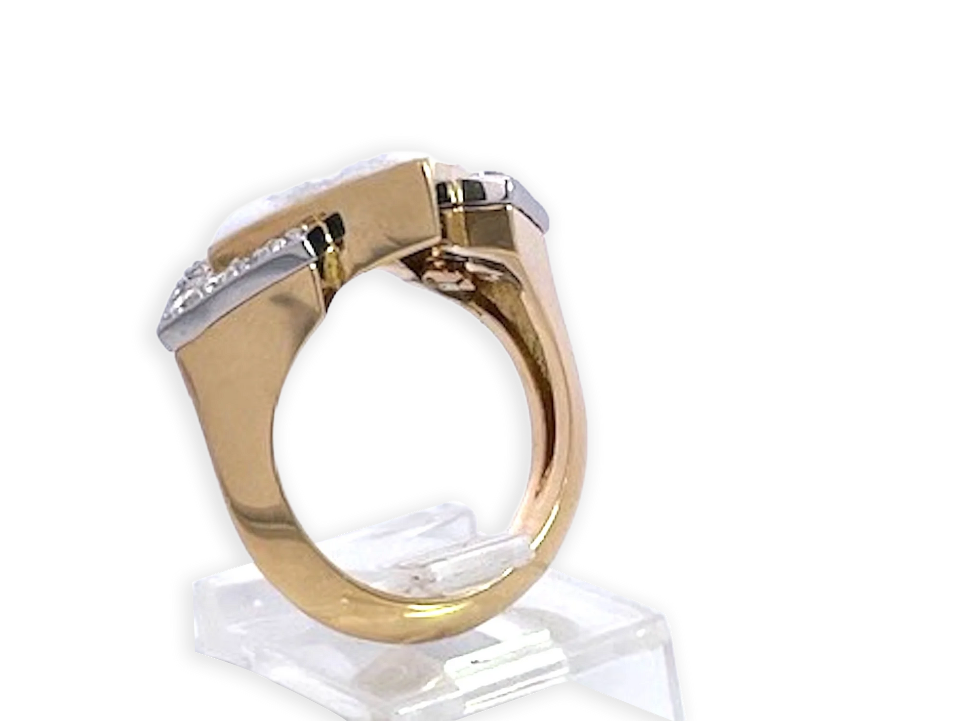 David Webb 18K Enamel Ring