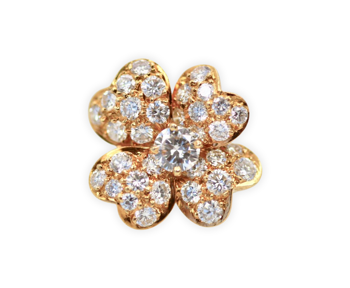 Van Cleef Cosmos Diamond Earrings